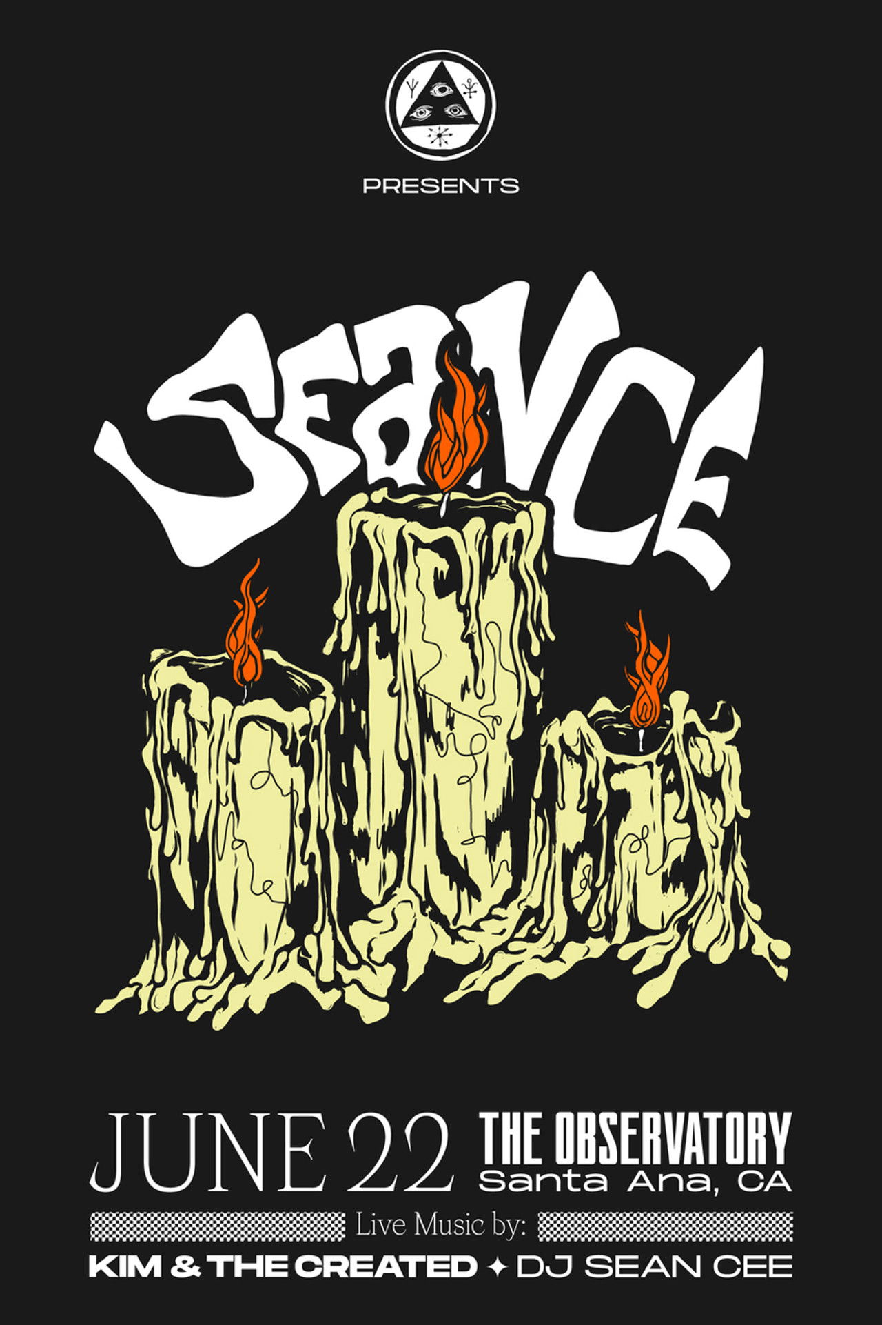 Welcome - Seance Backdrop