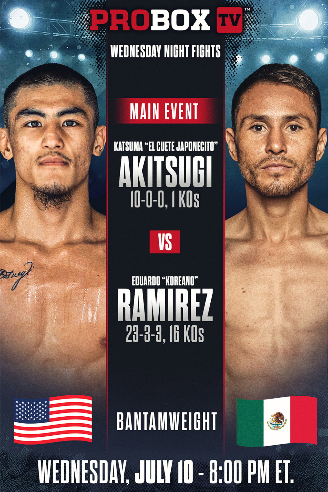 Katsuma Akitsugi vs. Eduardo Ramirez filmaffisch