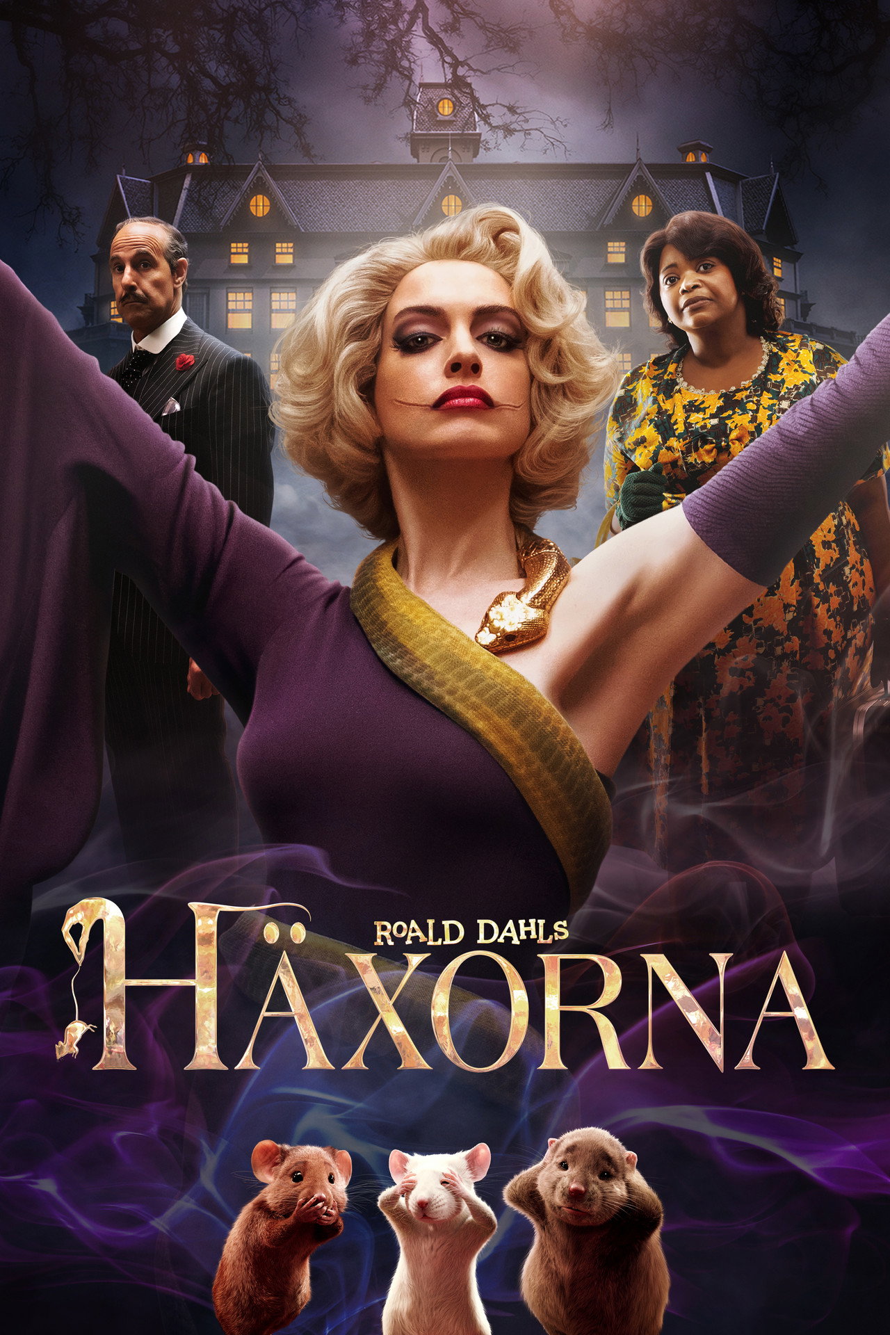 Roald Dahls Häxorna filmaffisch