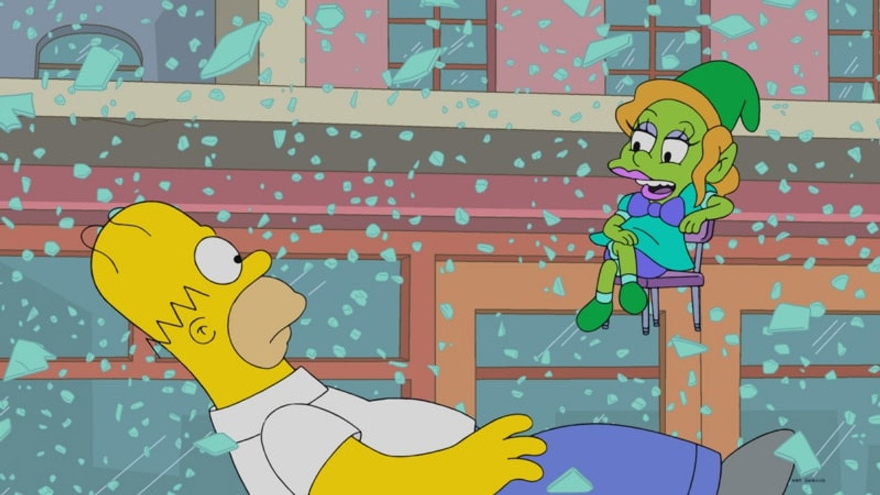 Homer's Adventures Through the Windshield Glass still 2