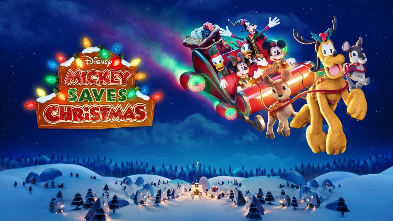 Mickey Saves Christmas background