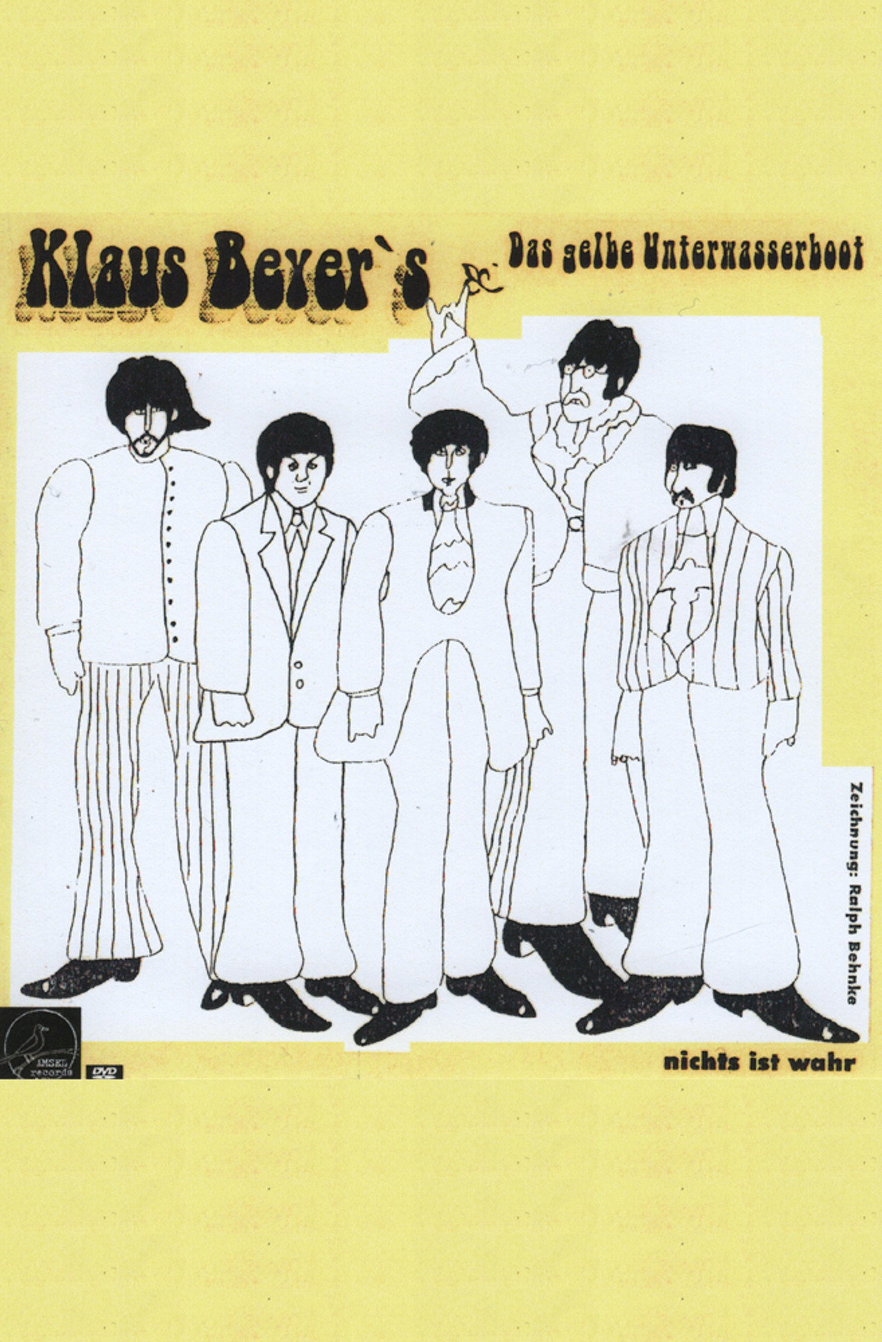 Das gelbe Unterwasserboot Backdrop