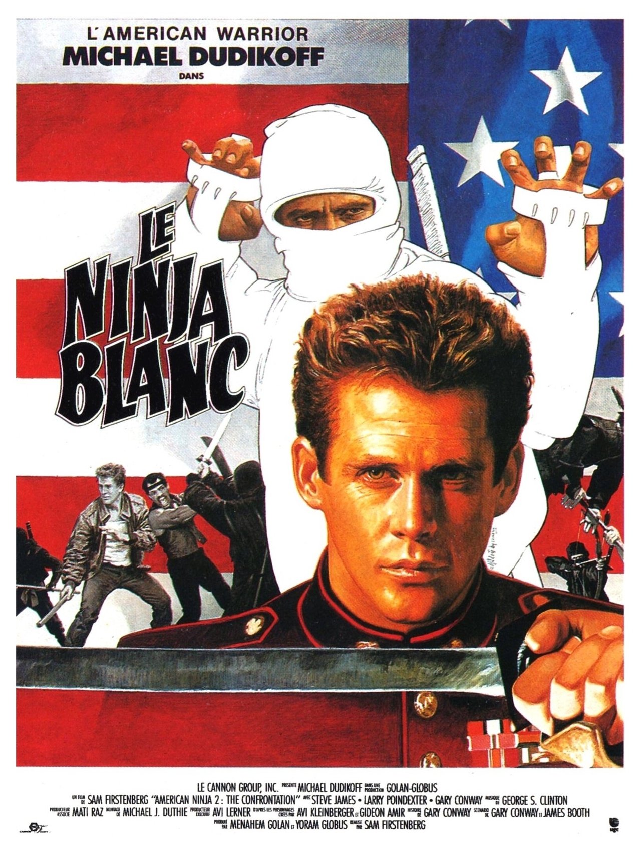Le Ninja blanc poster