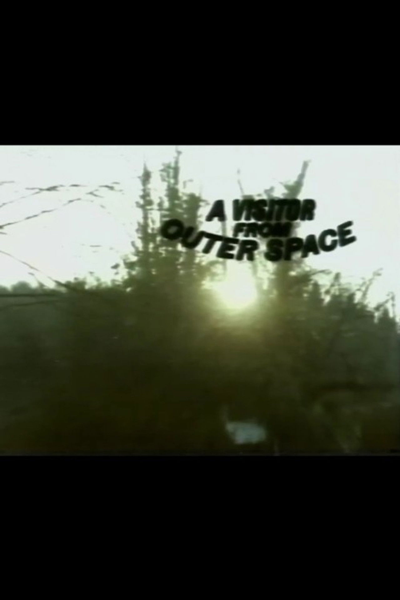 A Visitor from Outer Space Backdrop