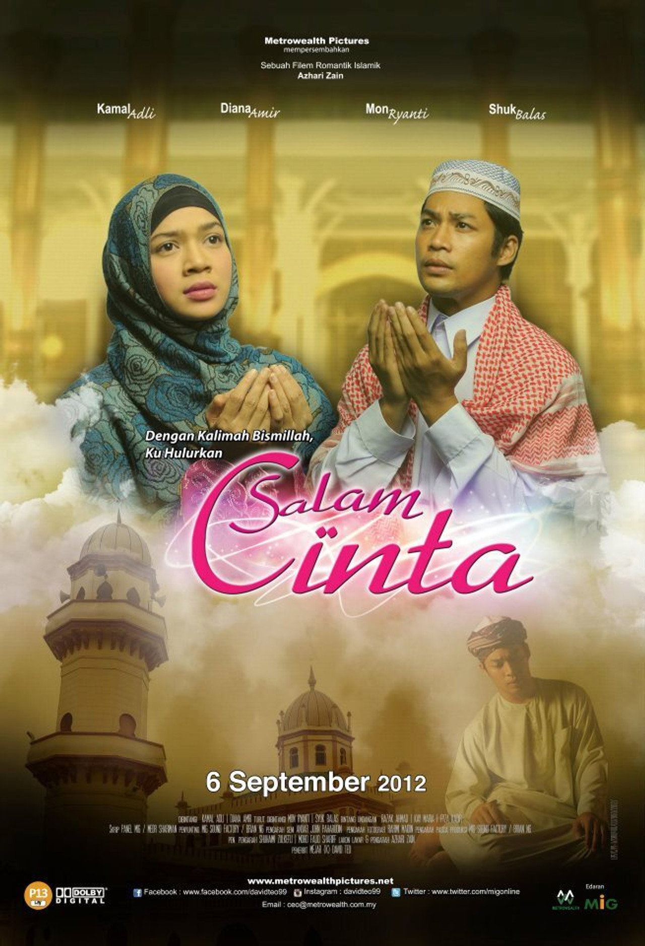 Salam Cinta Backdrop