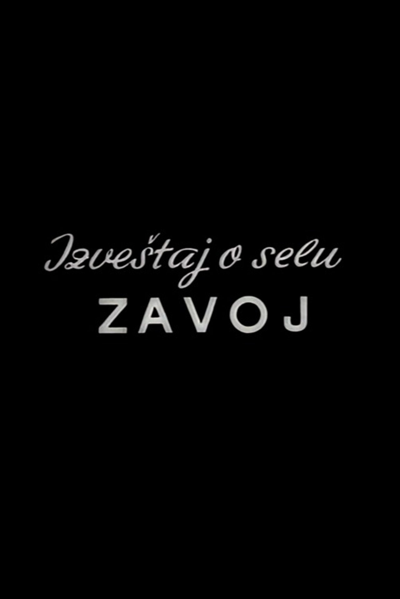 Report from the Zavoj Village