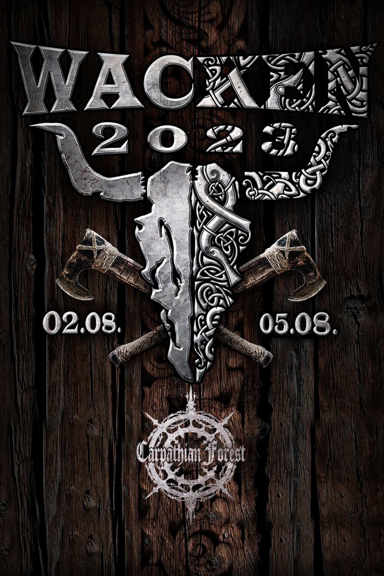 Carpathian Forest - Wacken Open Air Backdrop