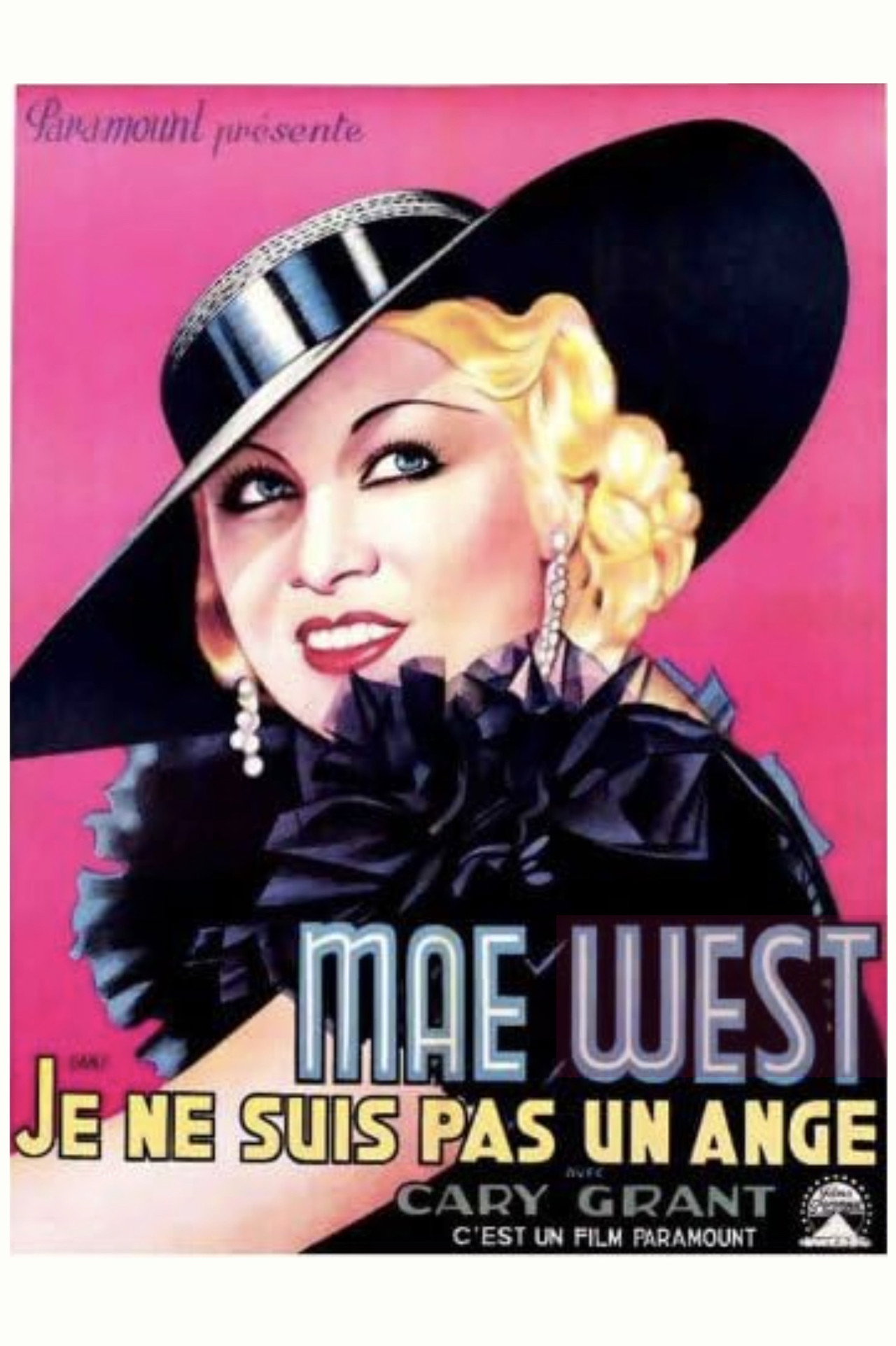 Je ne suis pas un ange poster