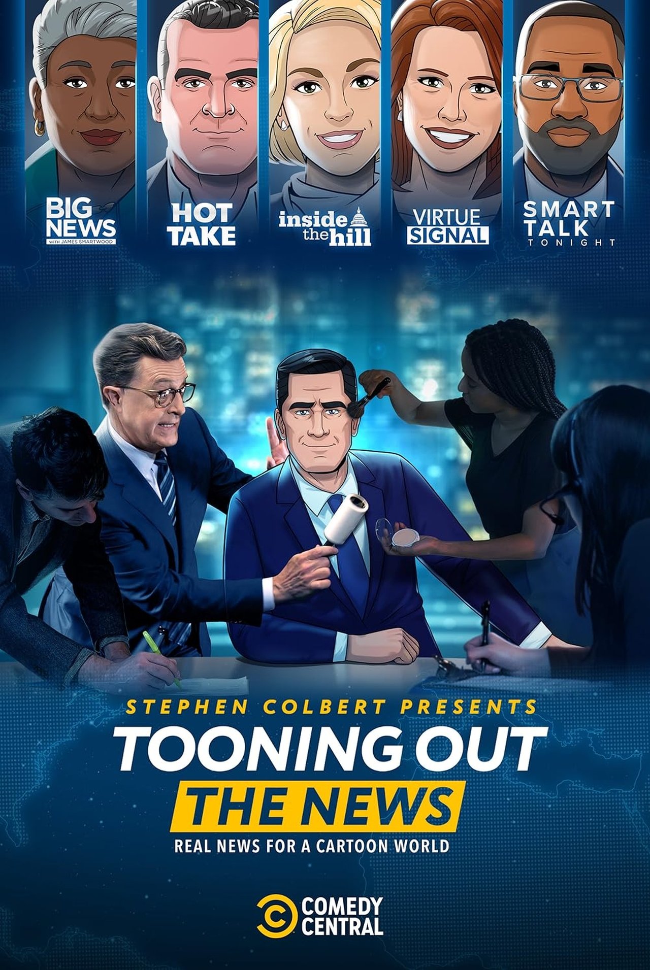 Stephen Colbert Presents Tooning Out the News