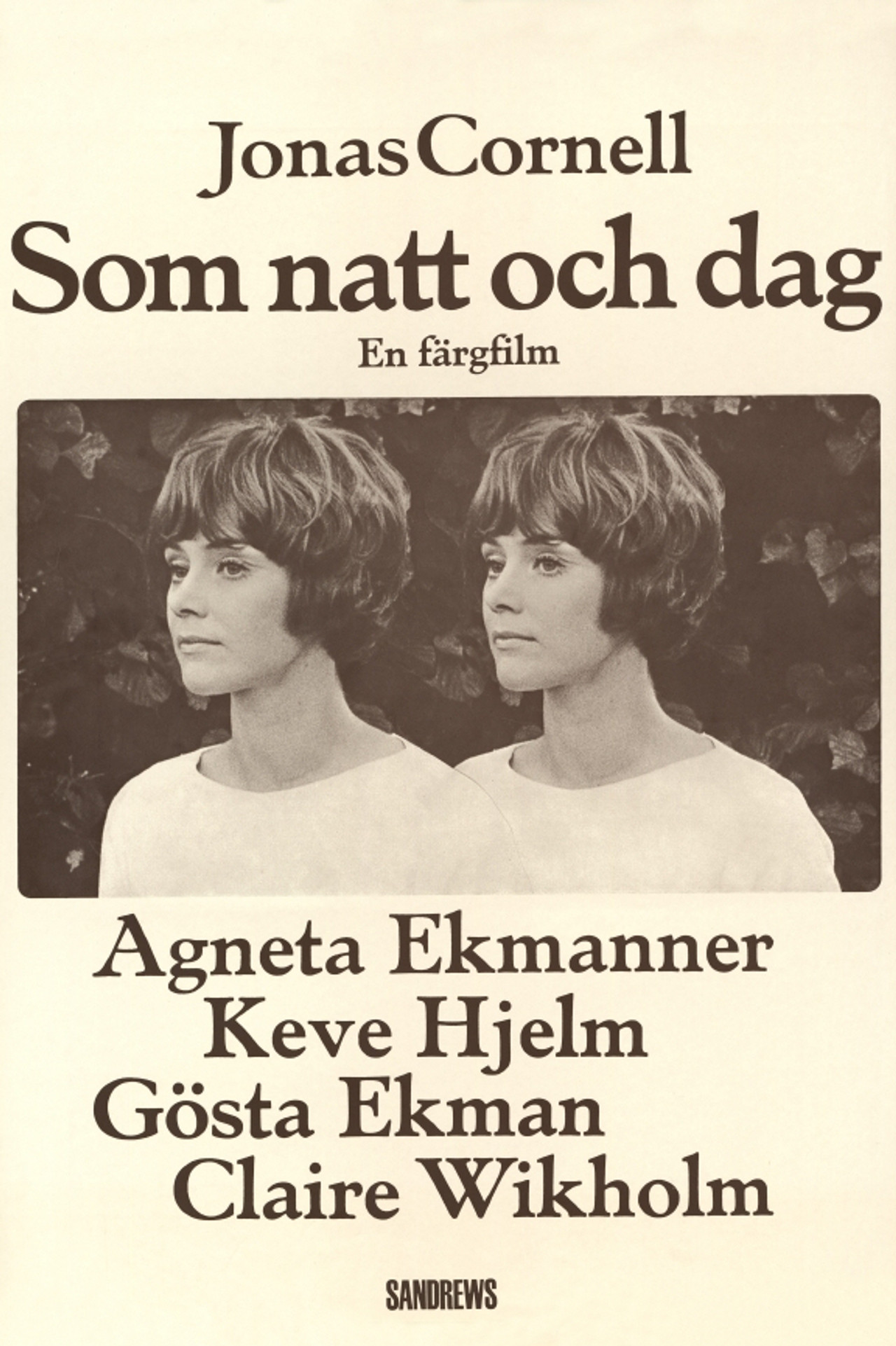 Som natt och dag poster