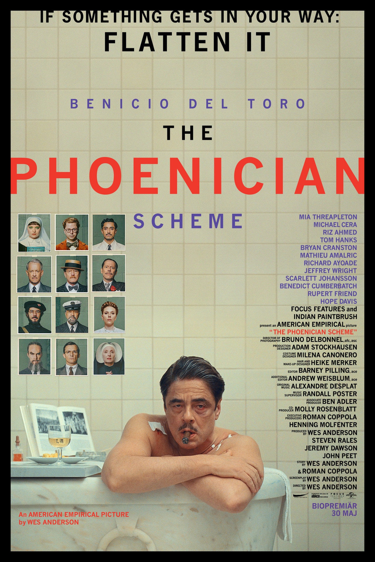 The Phoenician Scheme filmaffisch