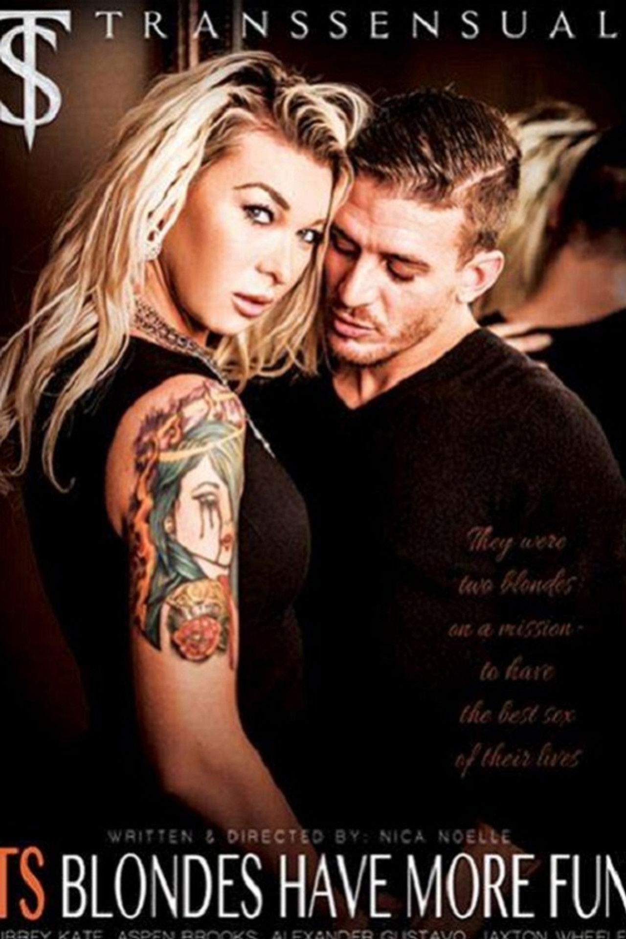 TS Blondes Have More Fun Backdrop