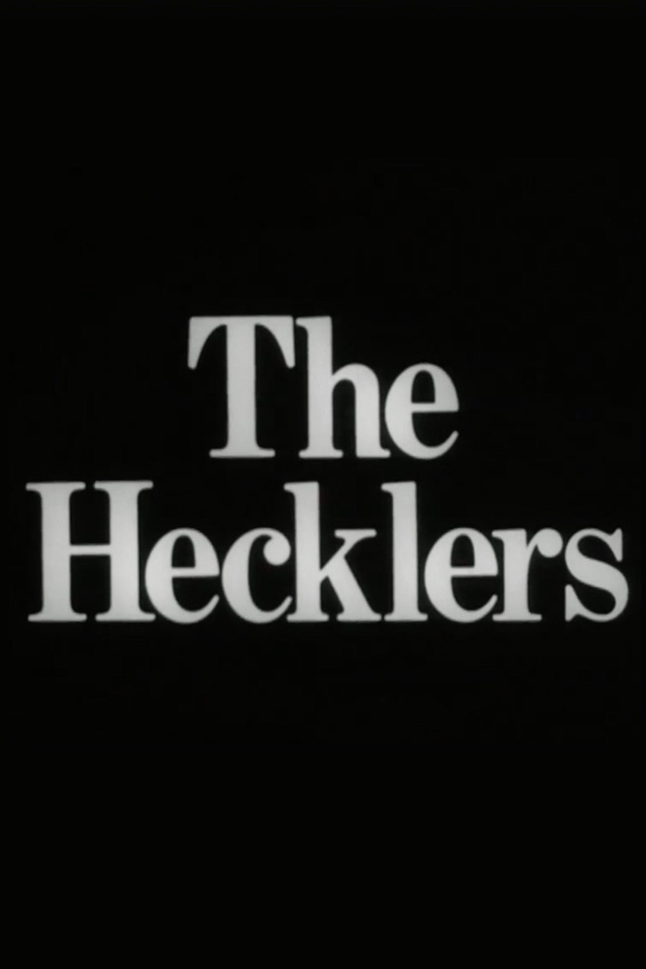 The Hecklers filmaffisch