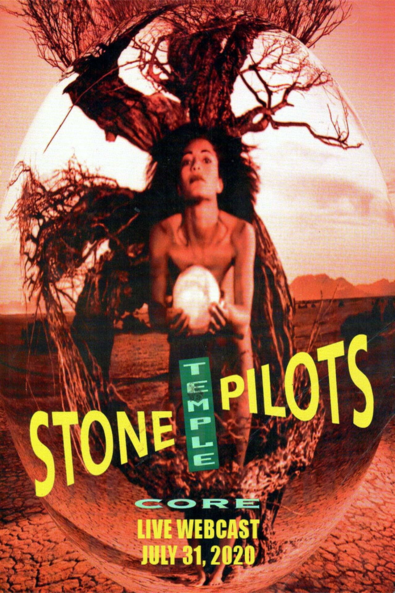 Stone Temple Pilots Core Live Webcast filmaffisch