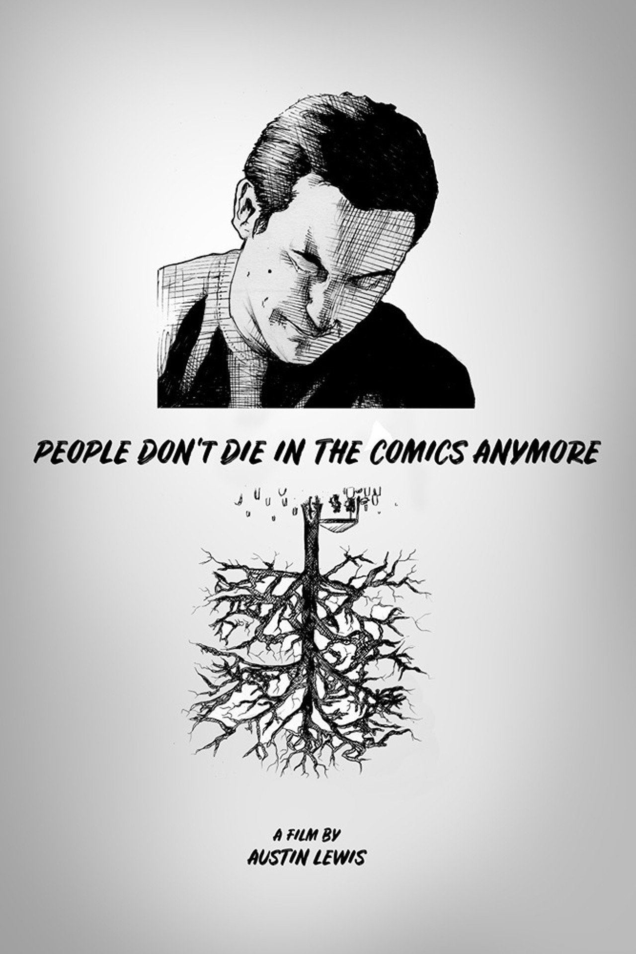 People Don't Die in the Comics Anymore filmaffisch