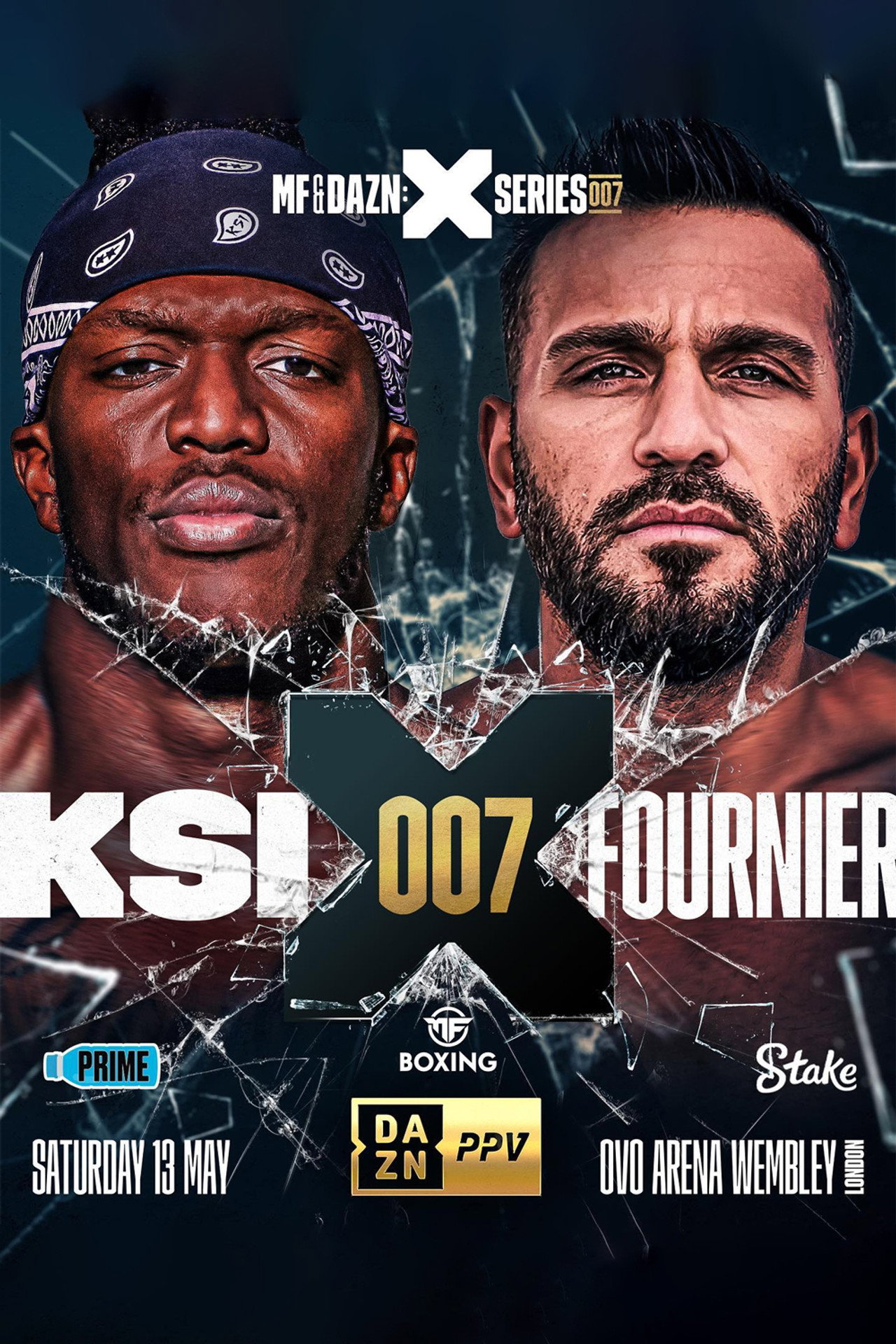 KSI vs. Joe Fournier filmaffisch