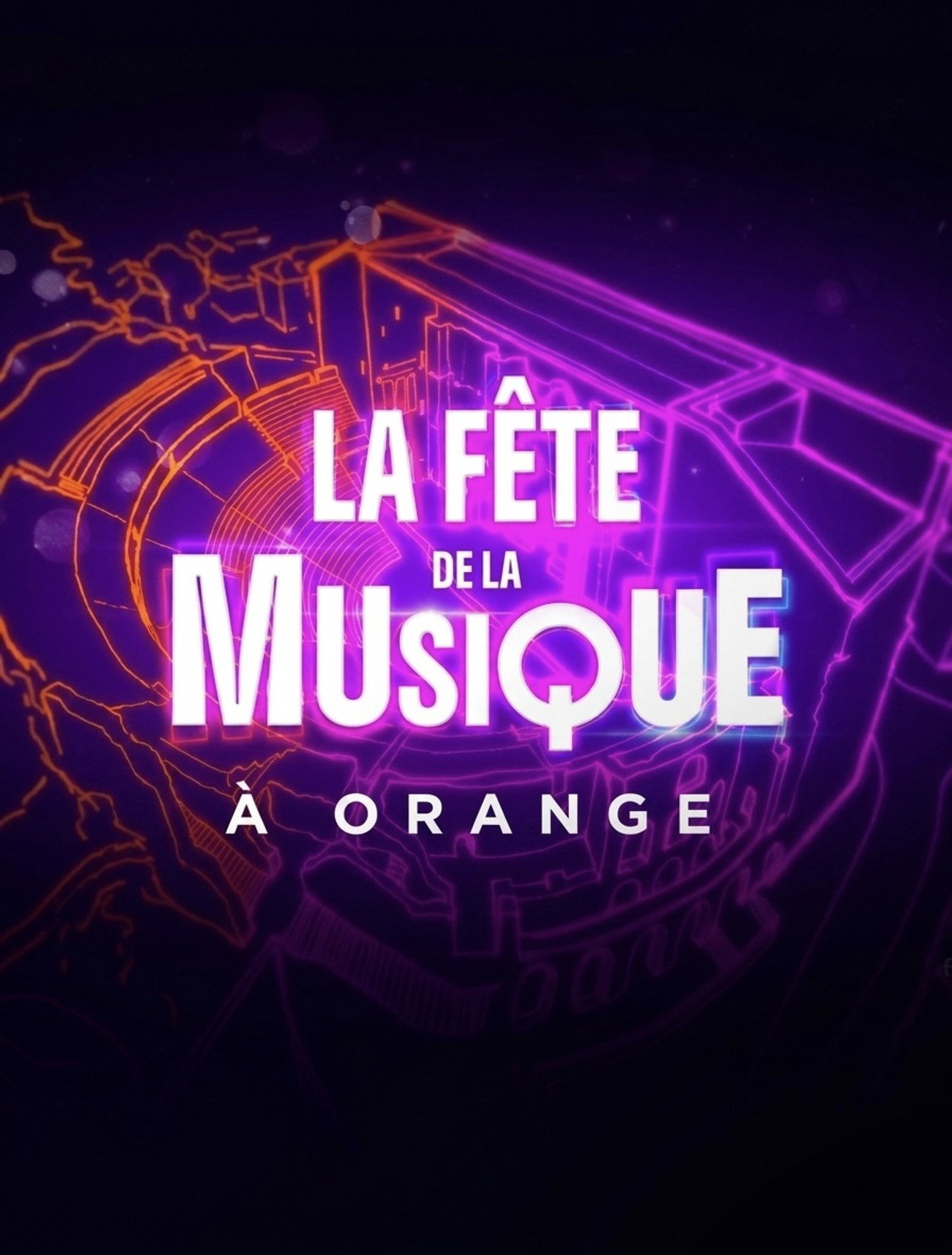 La Fête de la Musique à Orange filmaffisch