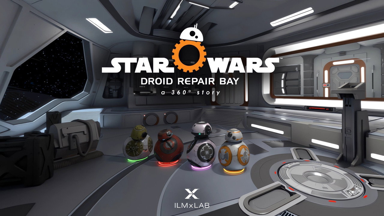 Droid Repair Bay – A 360 Story Backdrop
