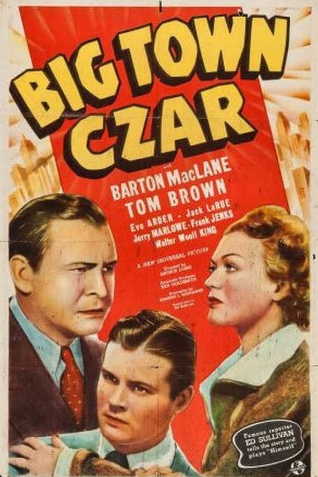 Big Town Czar poster