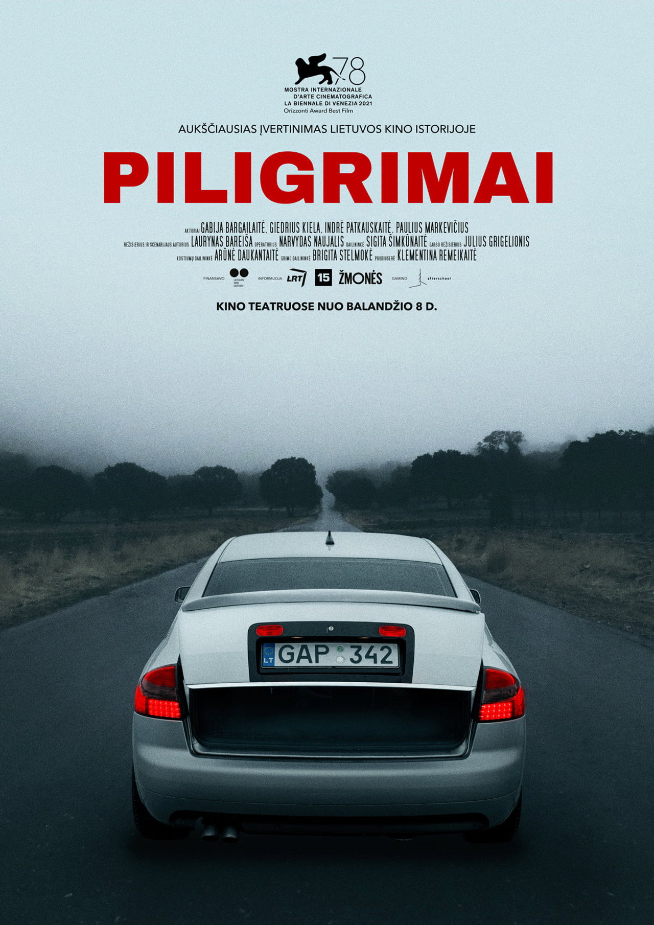 Piligrimai filmaffisch