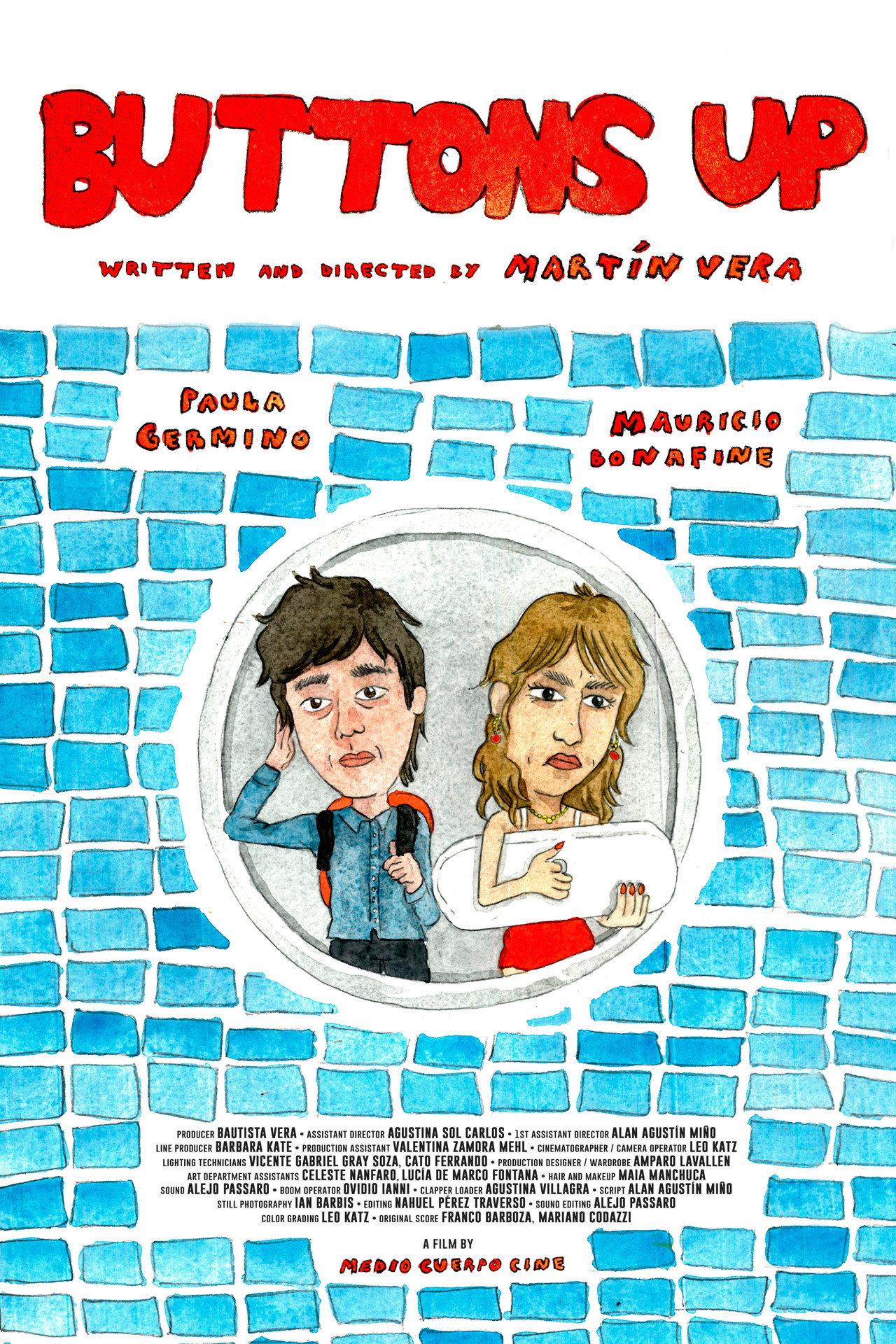 BUTTONS UP poster