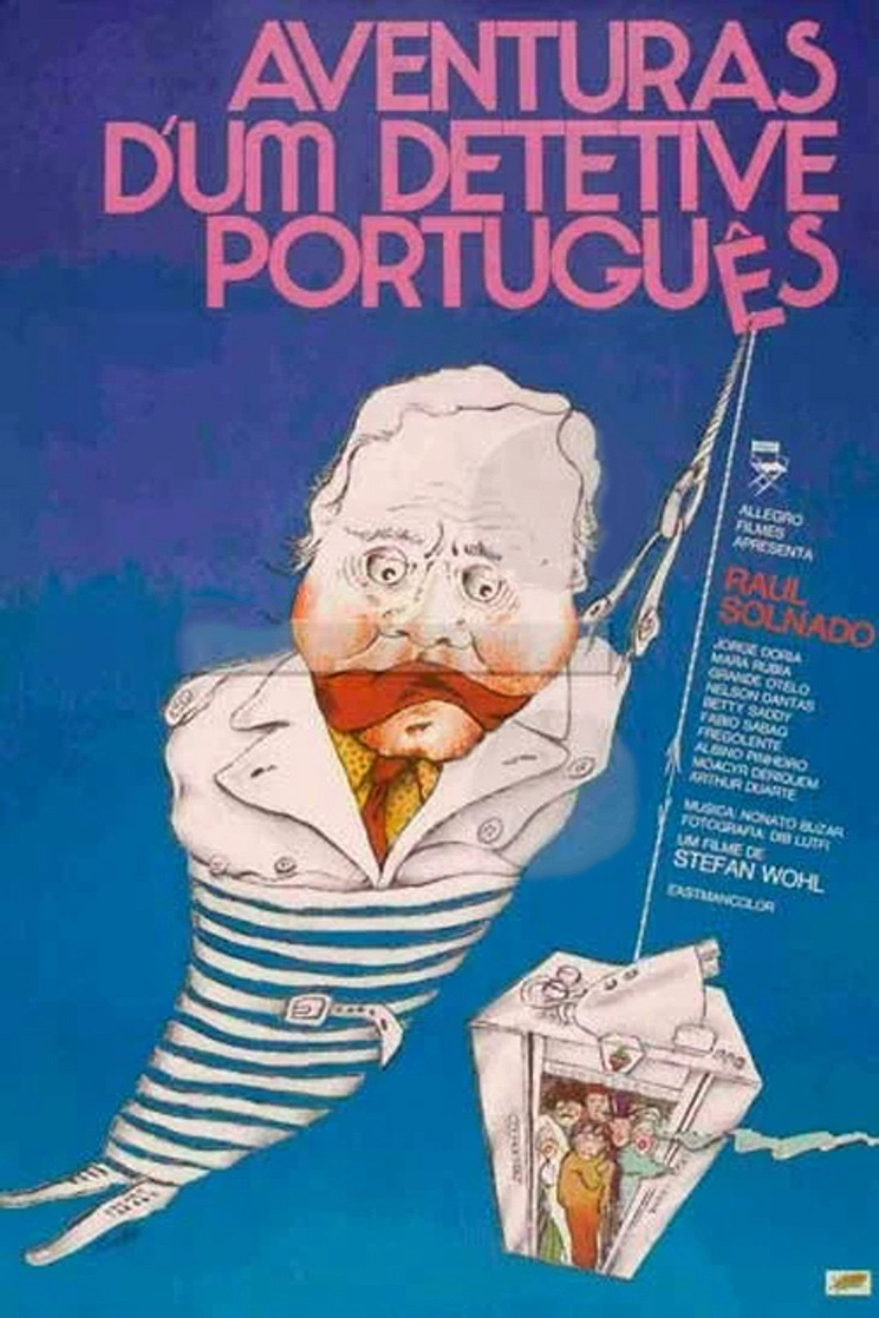 Aventuras d'um Detetive Português Backdrop