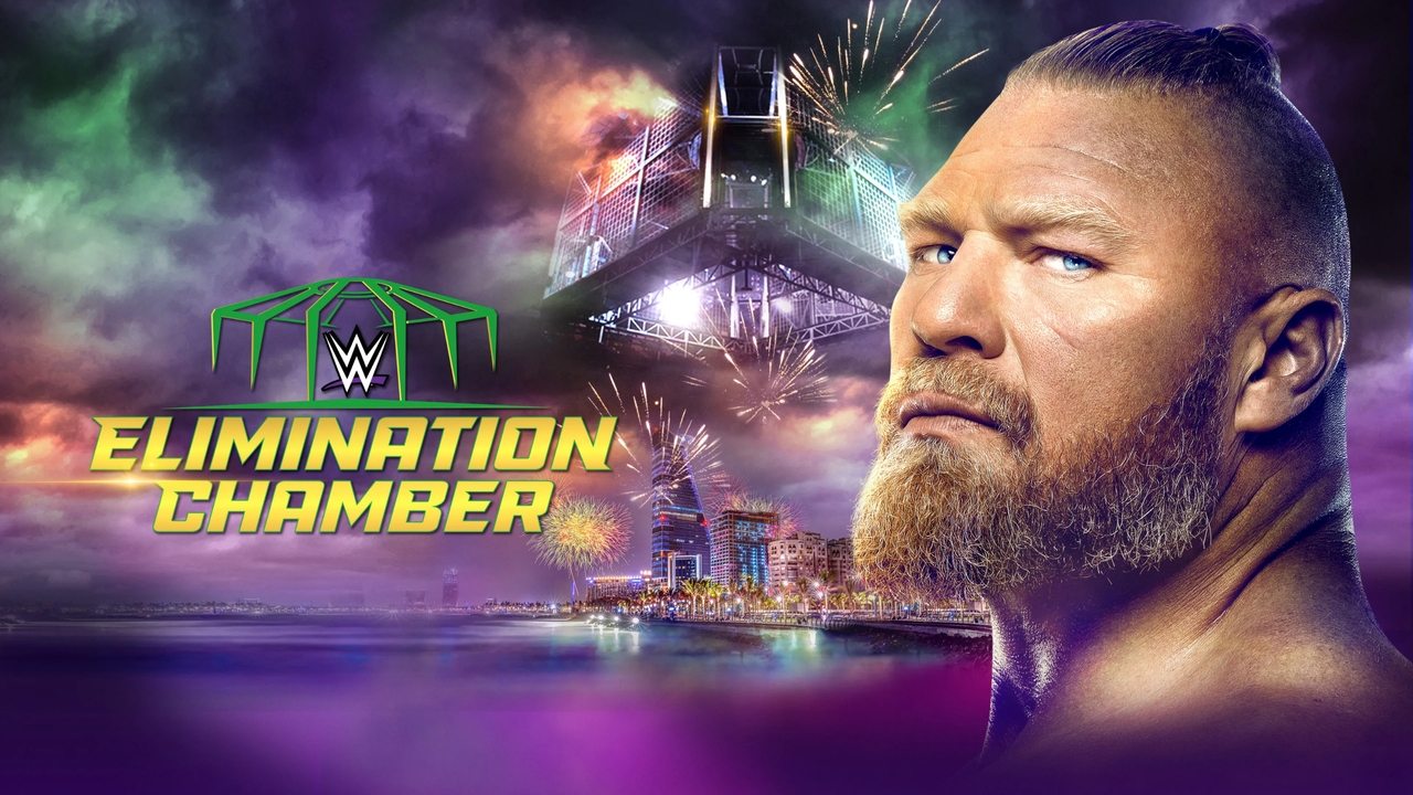 Scen från WWE Elimination Chamber 2022