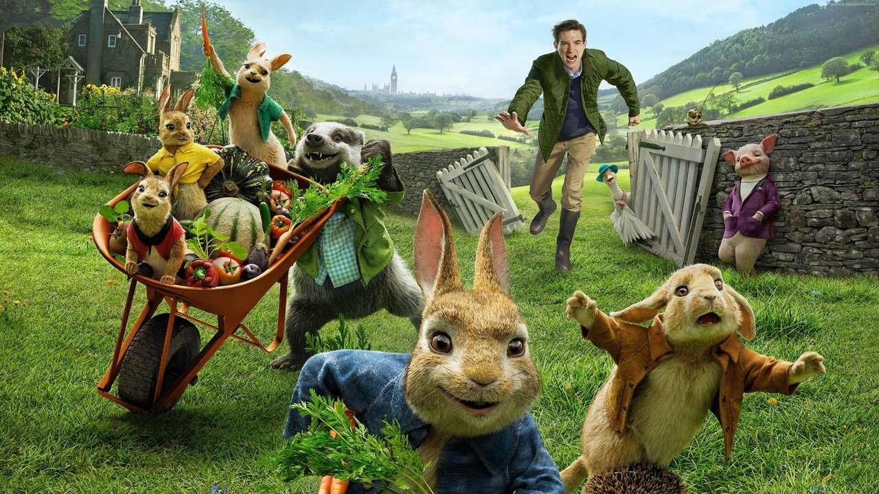 Scen från Peter Rabbit