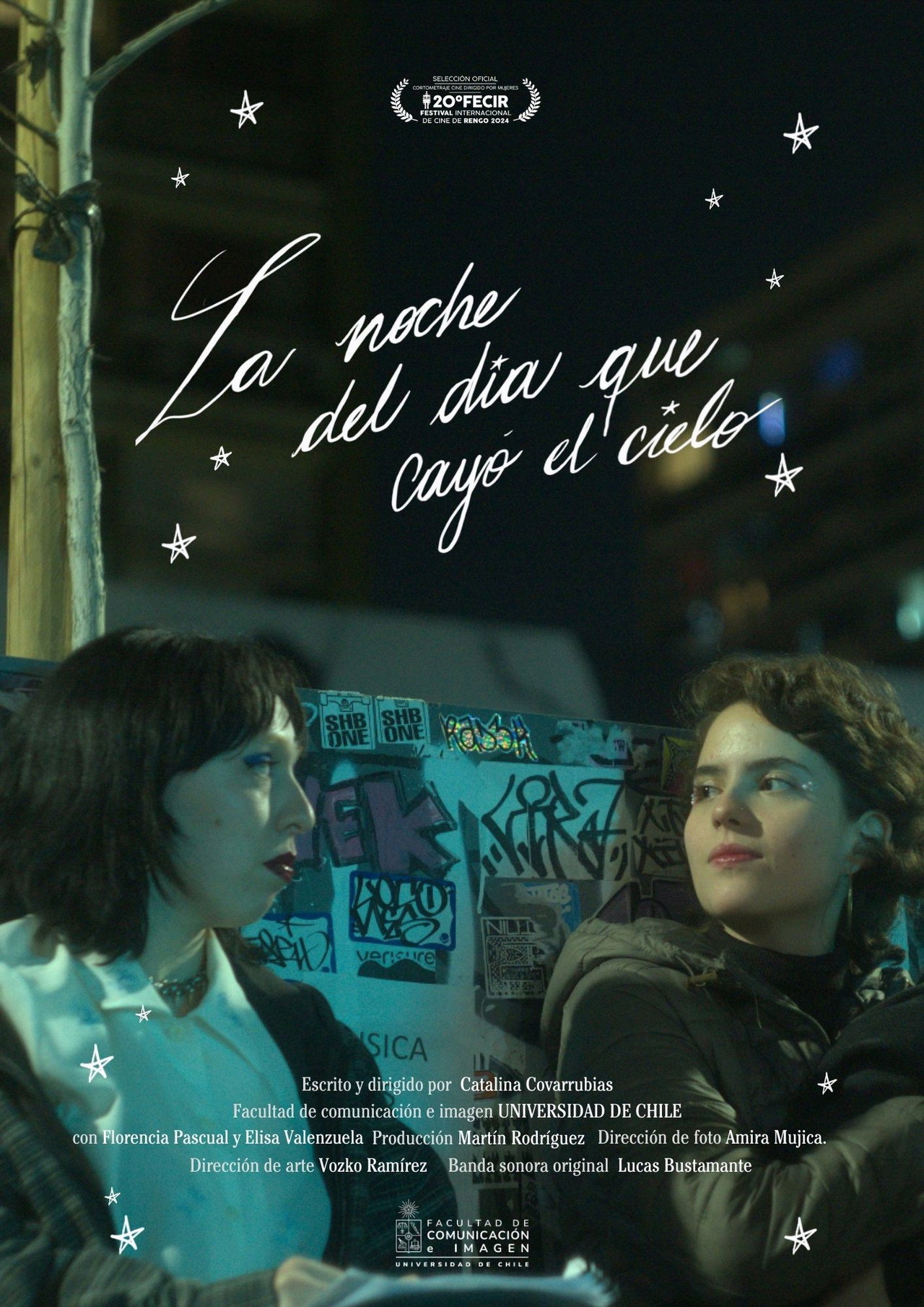 The Night of the Day the Sky Fell Backdrop