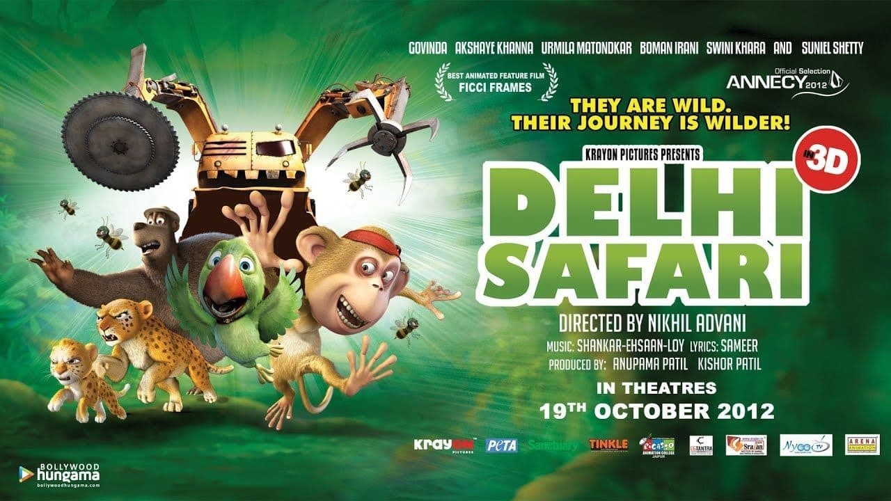 Delhi Safari Backdrop Image