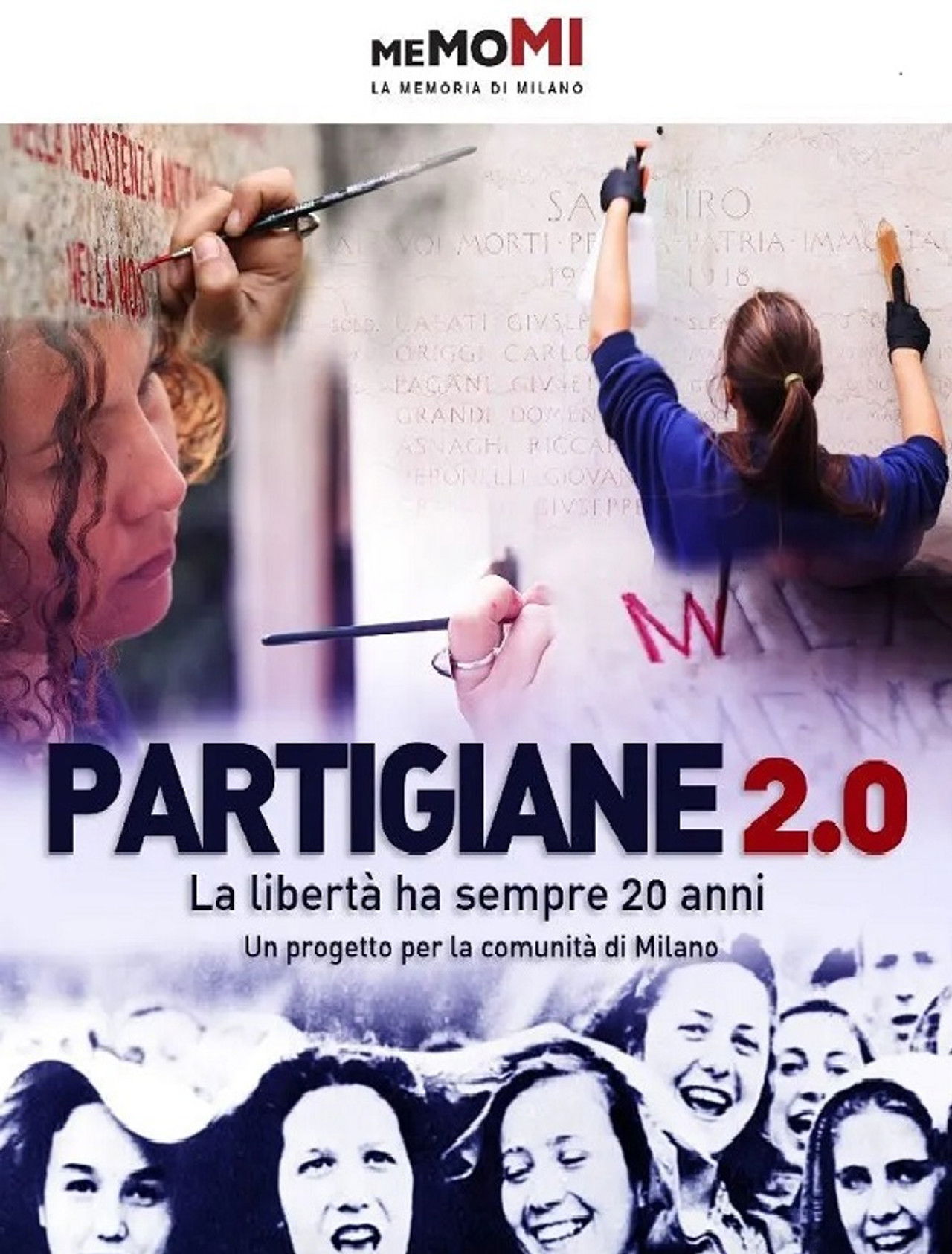 Partigiane 2.0 - La libertà ha sempre vent'anni Backdrop