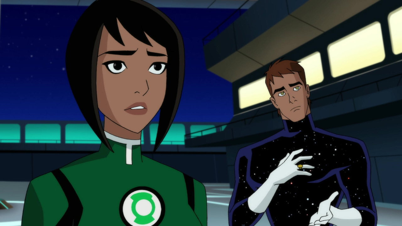 Justice League vs. the Fatal Five background 55