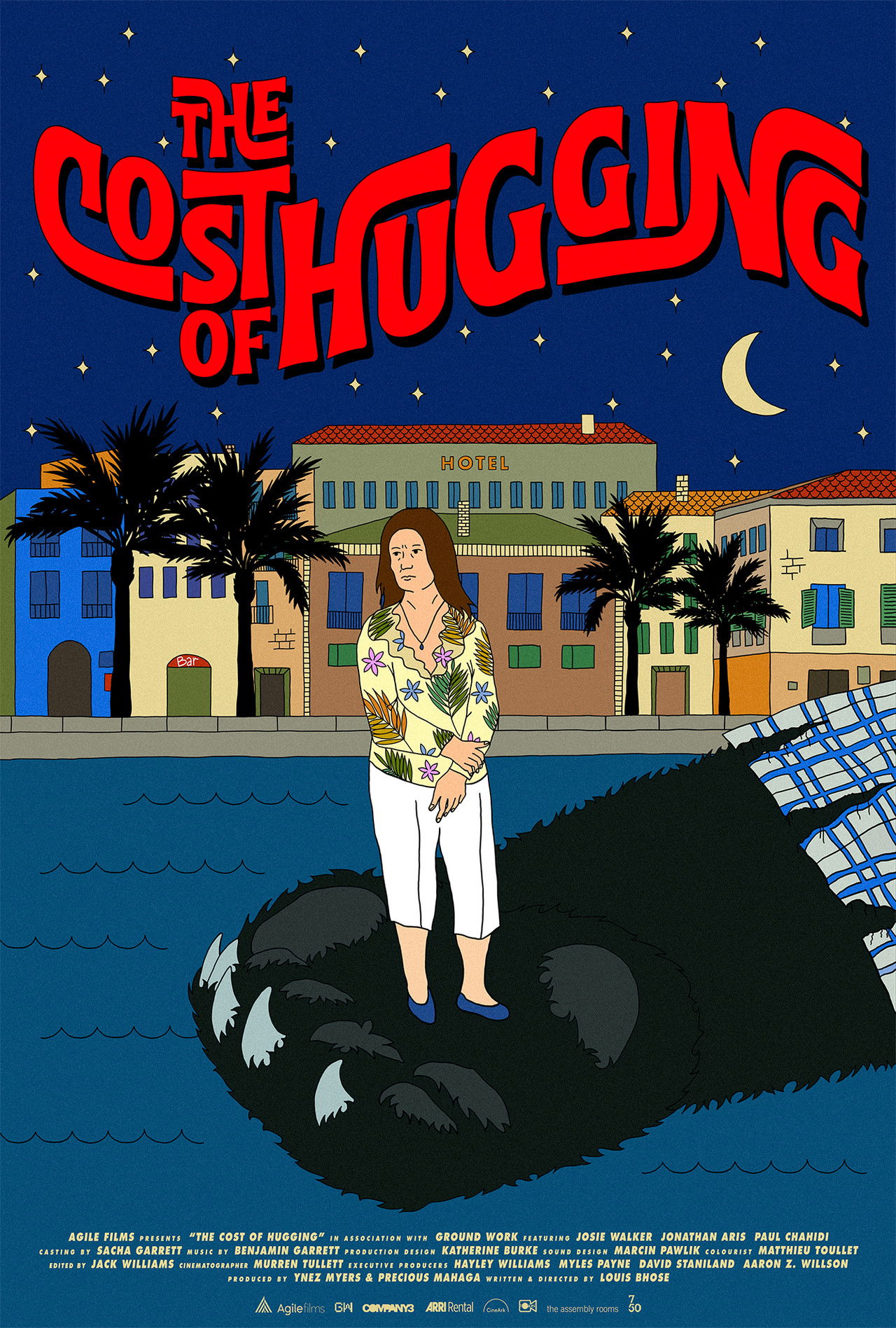 The Cost of Hugging Backdrop