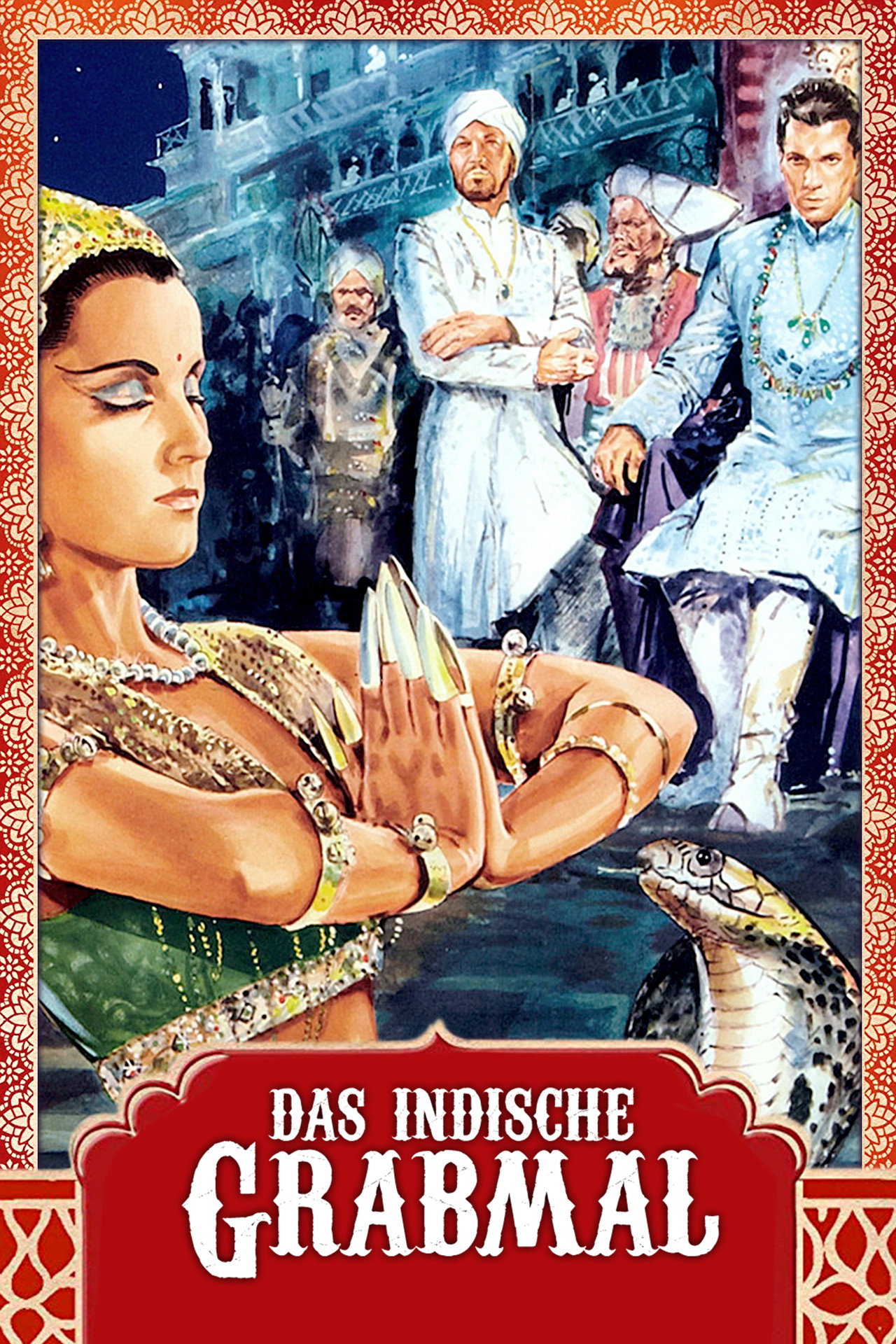Das indische Grabmal filmaffisch