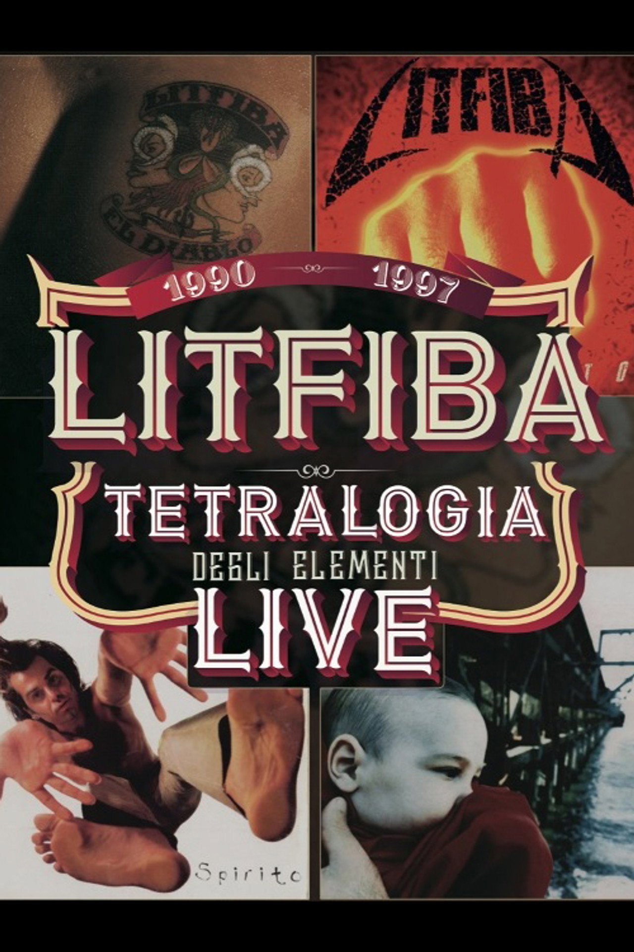 Litfiba: Tetralogia degli Elementi live filmaffisch