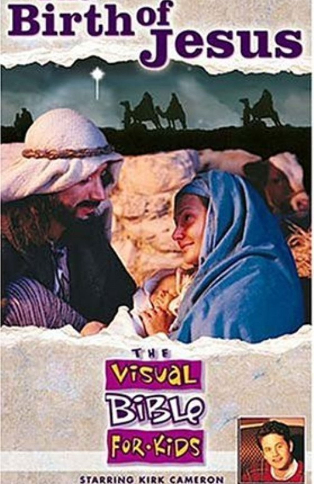 The Visual Bible For Kids - The Birth of Jesus Backdrop