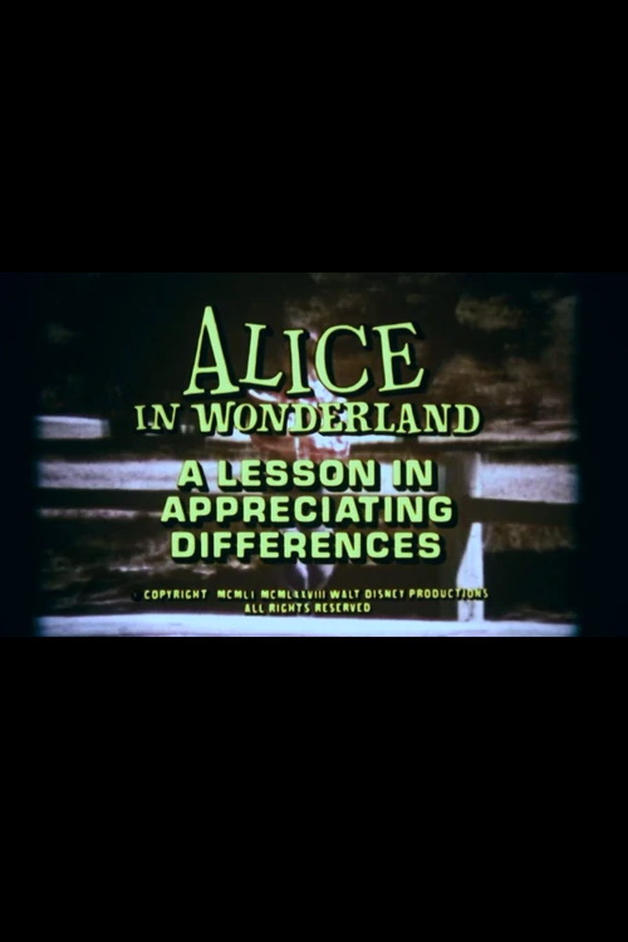 Alice in Wonderland: A Lesson in Appreciating Differences Alice in Wonderland: A Lesson in Appreciating Differences
