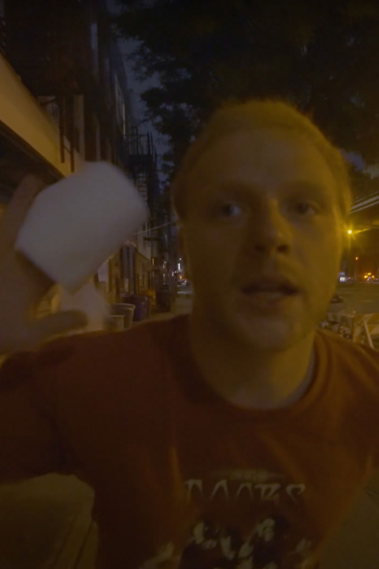 He's Gotta Go Backdrop