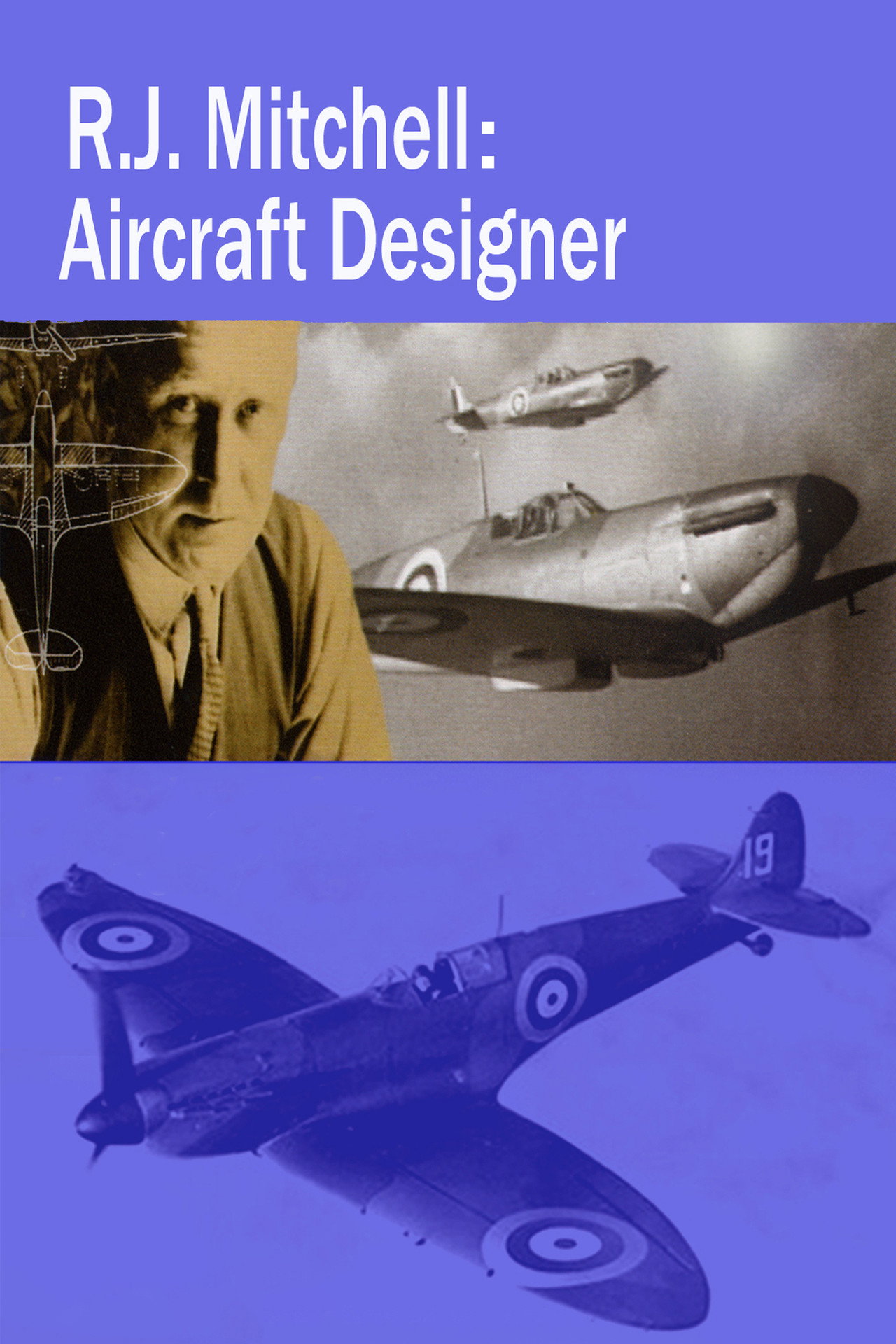 RJ Mitchell Aircraft Designer filmaffisch