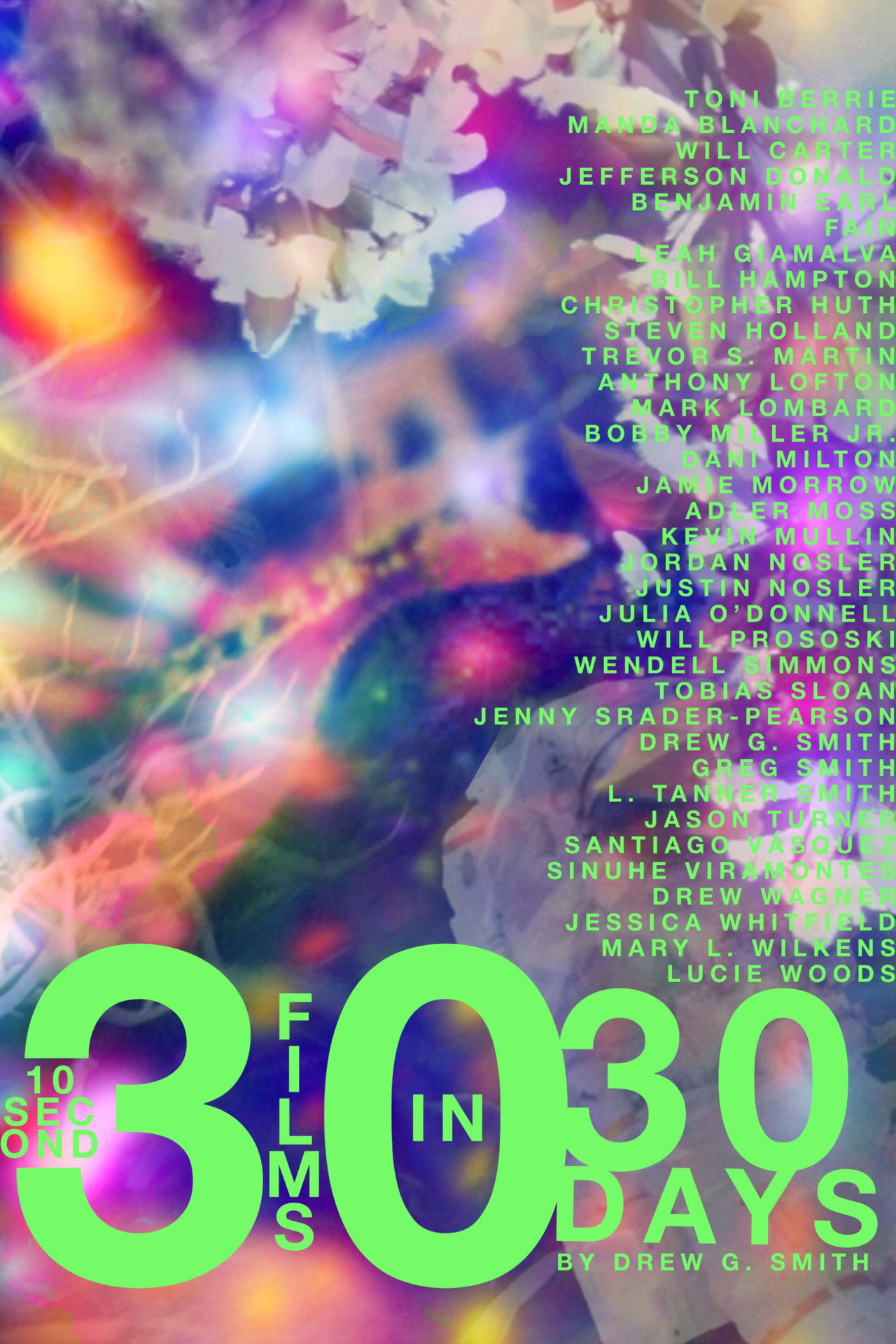 30 10-Second Films in 30 Days filmaffisch