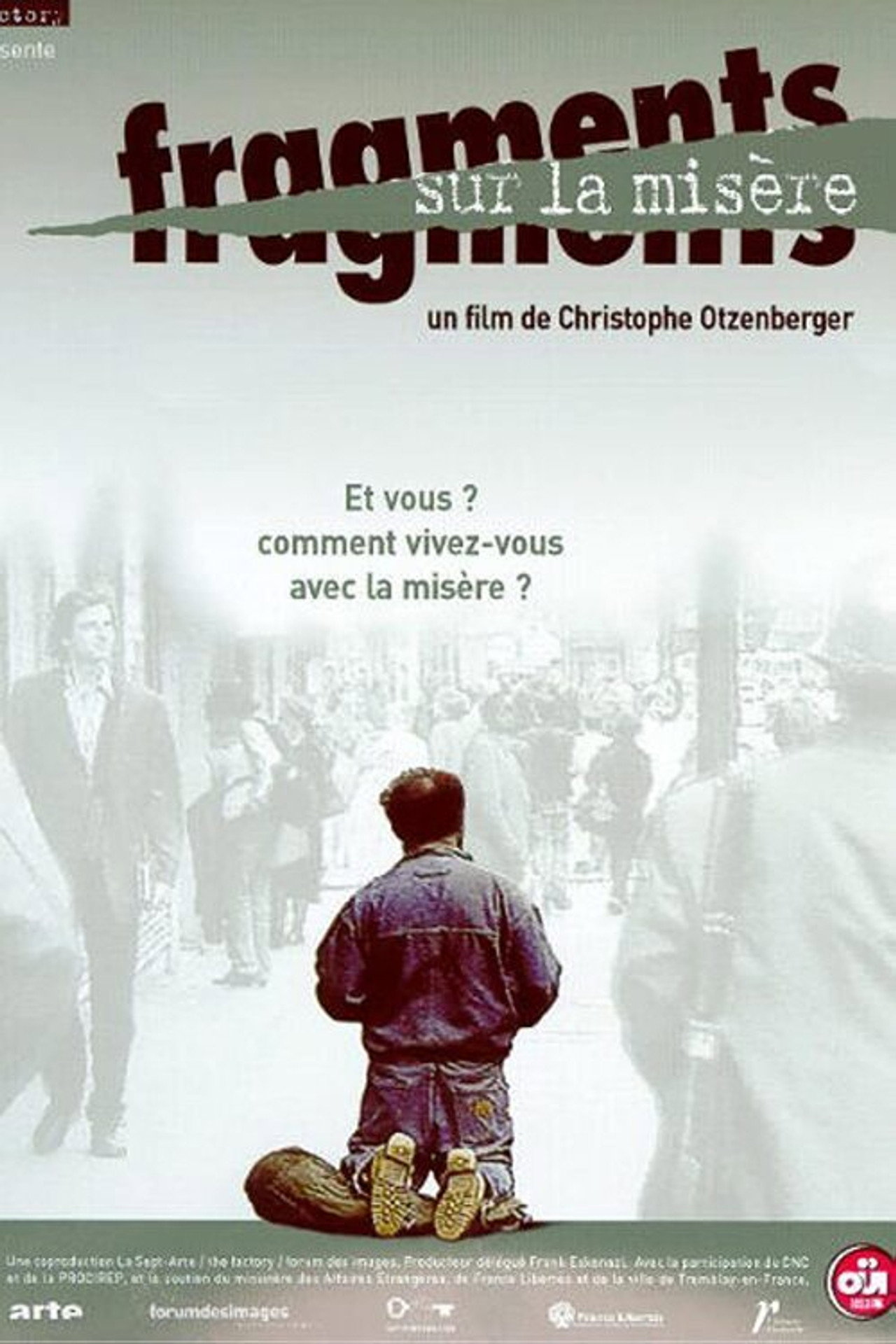 Fragments sur la misère filmaffisch