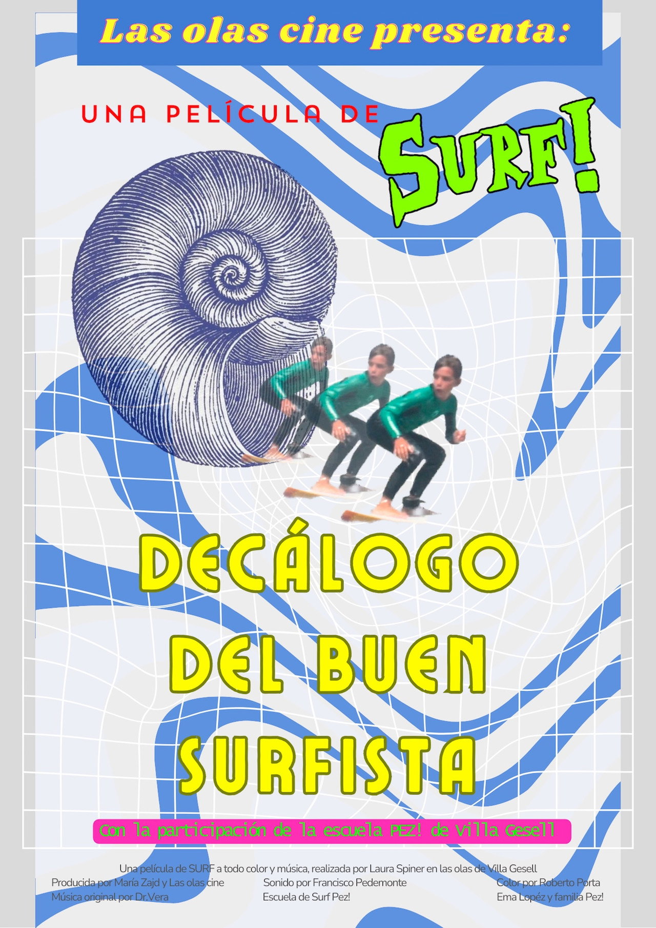 Decálogo del buen surfista filmaffisch