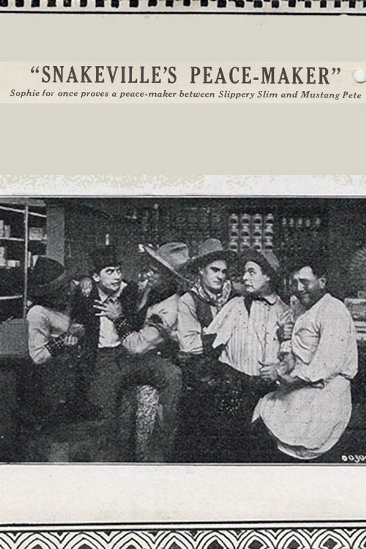 Snakeville's Peace-Maker Backdrop