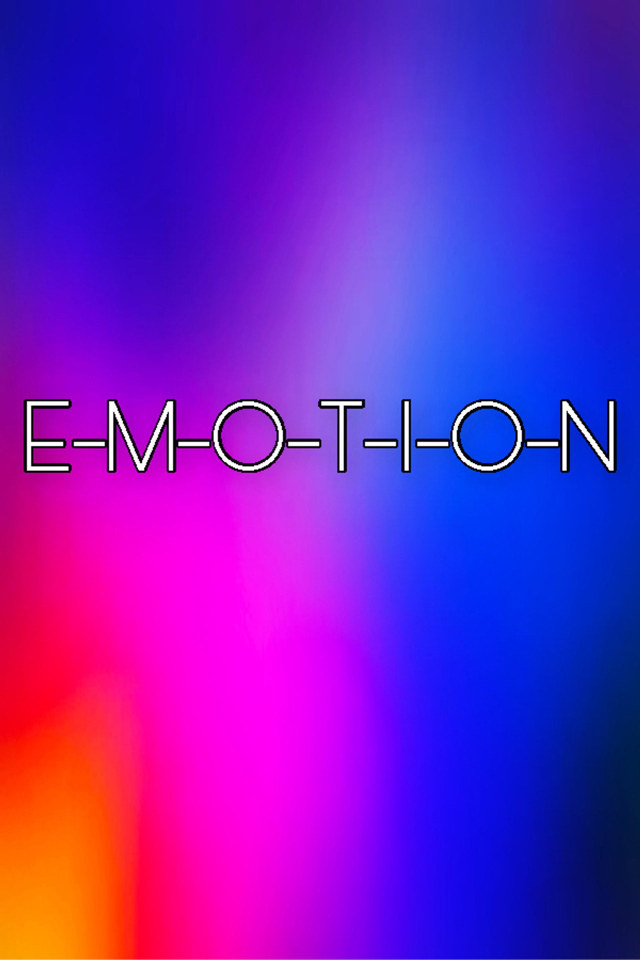 E-M-O-T-I-O-N Backdrop