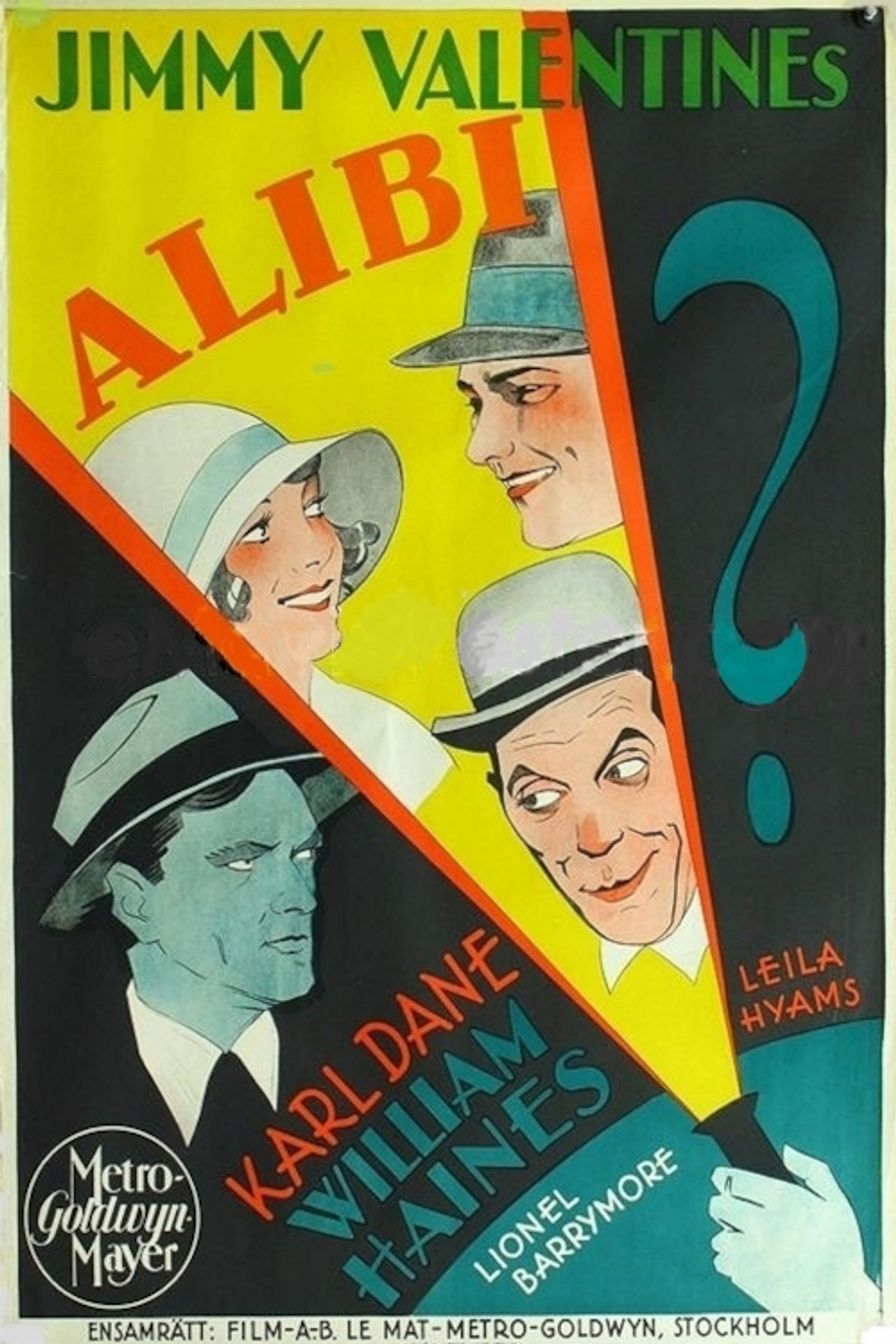 Alias Jimmy Valentine filmaffisch
