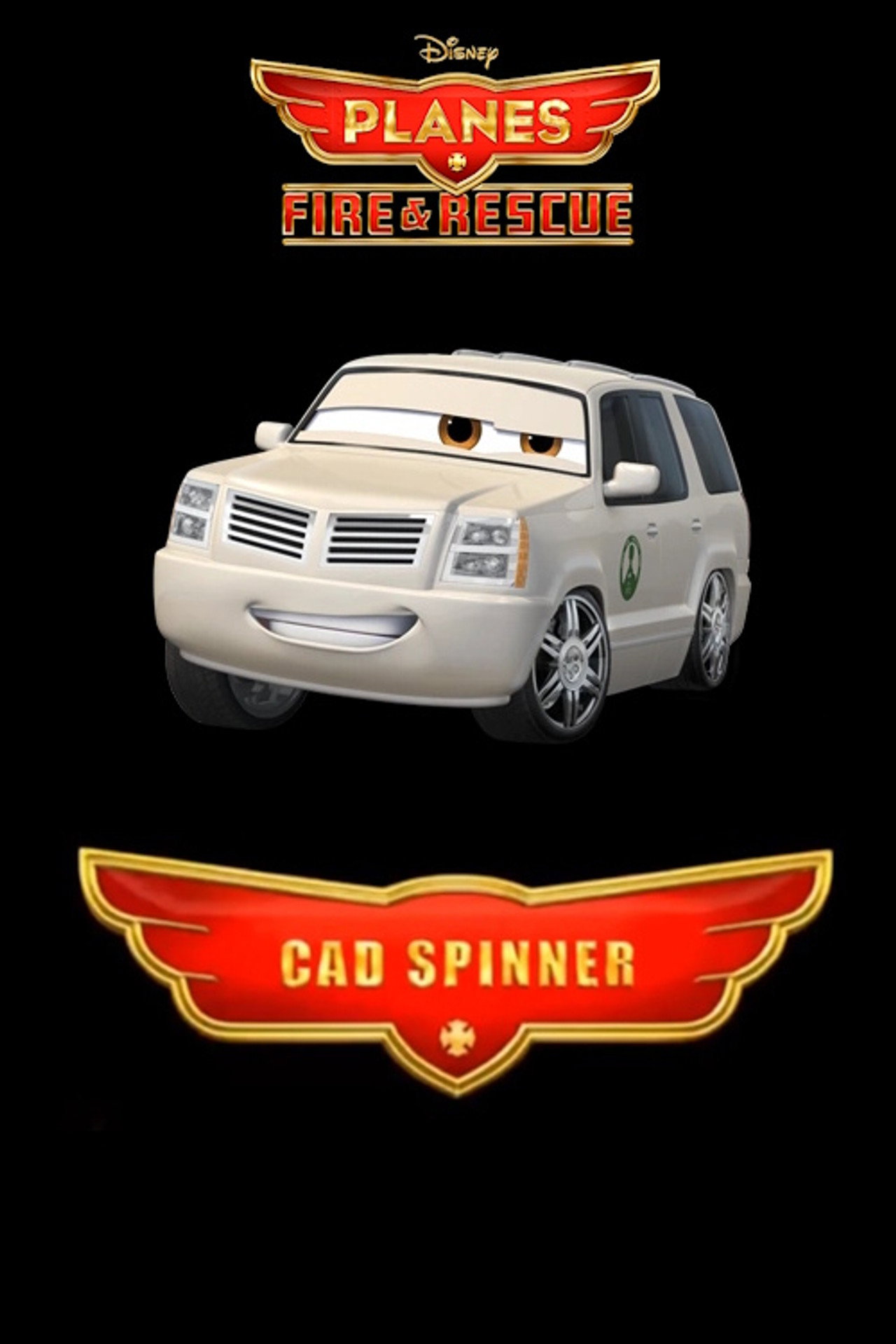 Planes: Fire & Rescue — Cad Spinner Backdrop