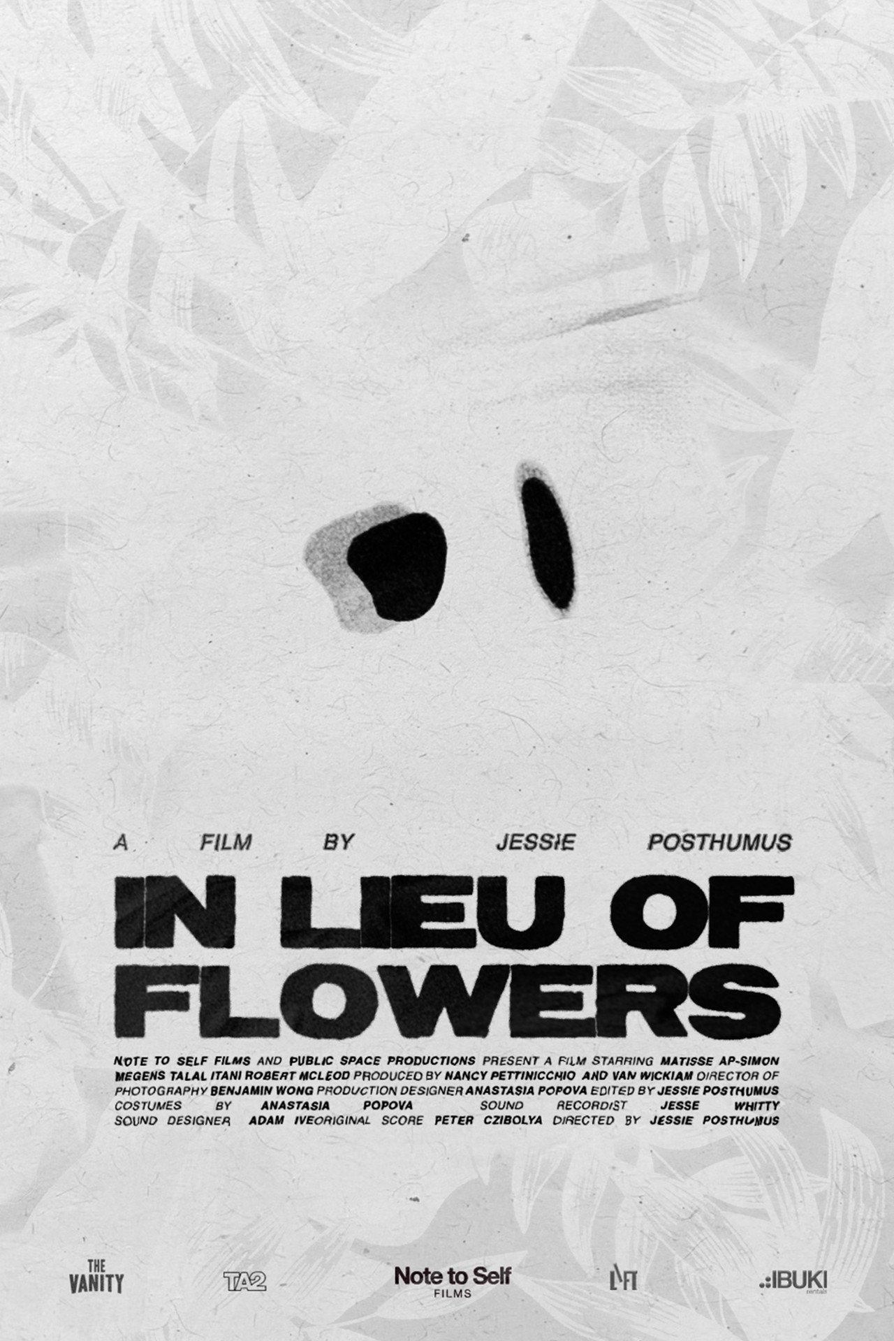 In Lieu of Flowers filmaffisch