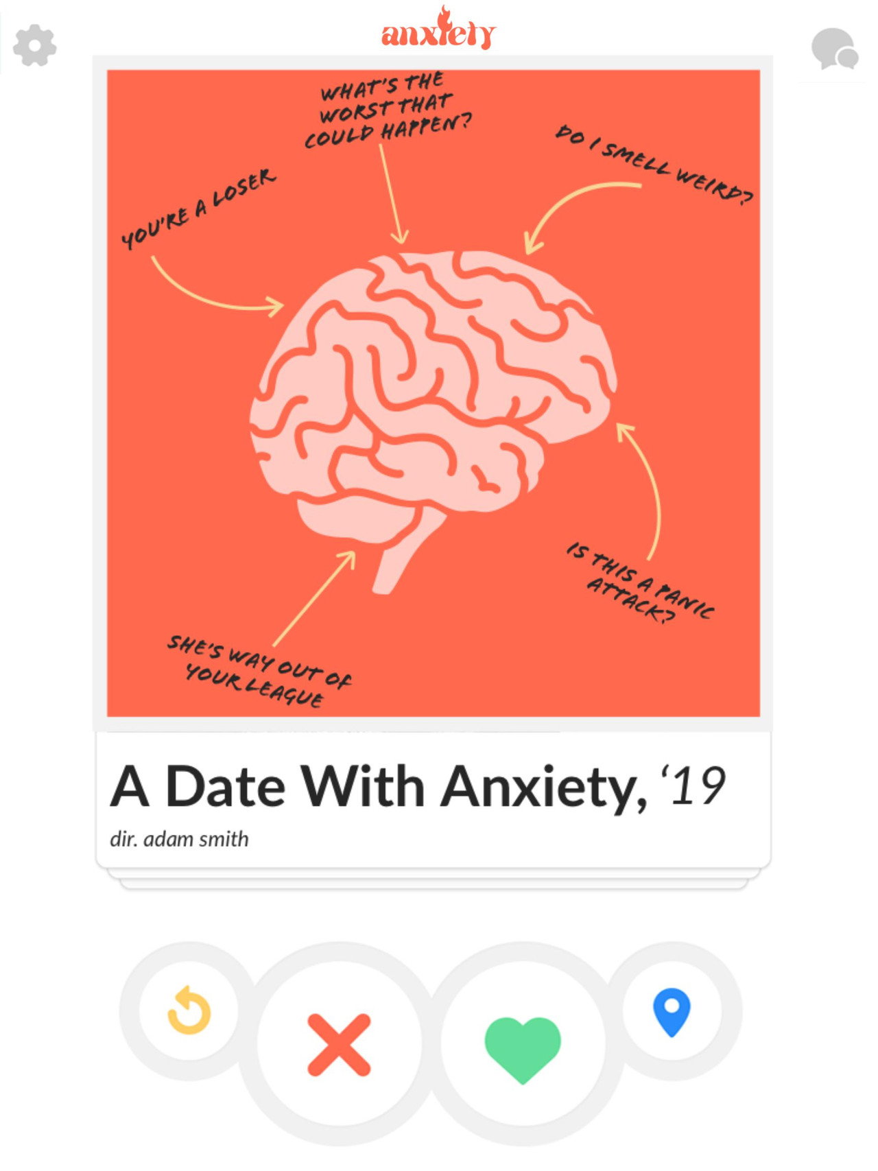 A Date with Anxiety filmaffisch