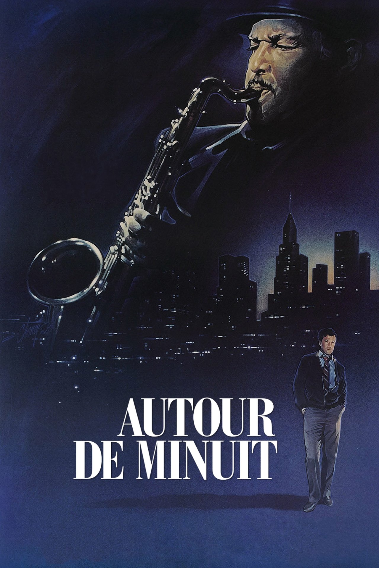 Autour de minuit poster