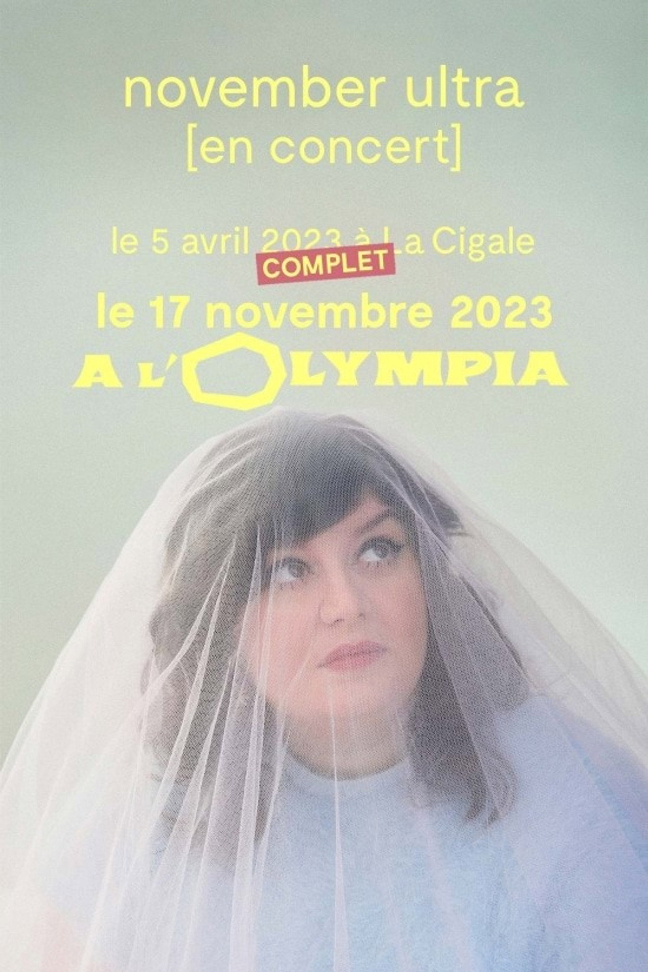 November Ultra à l'Olympia filmaffisch
